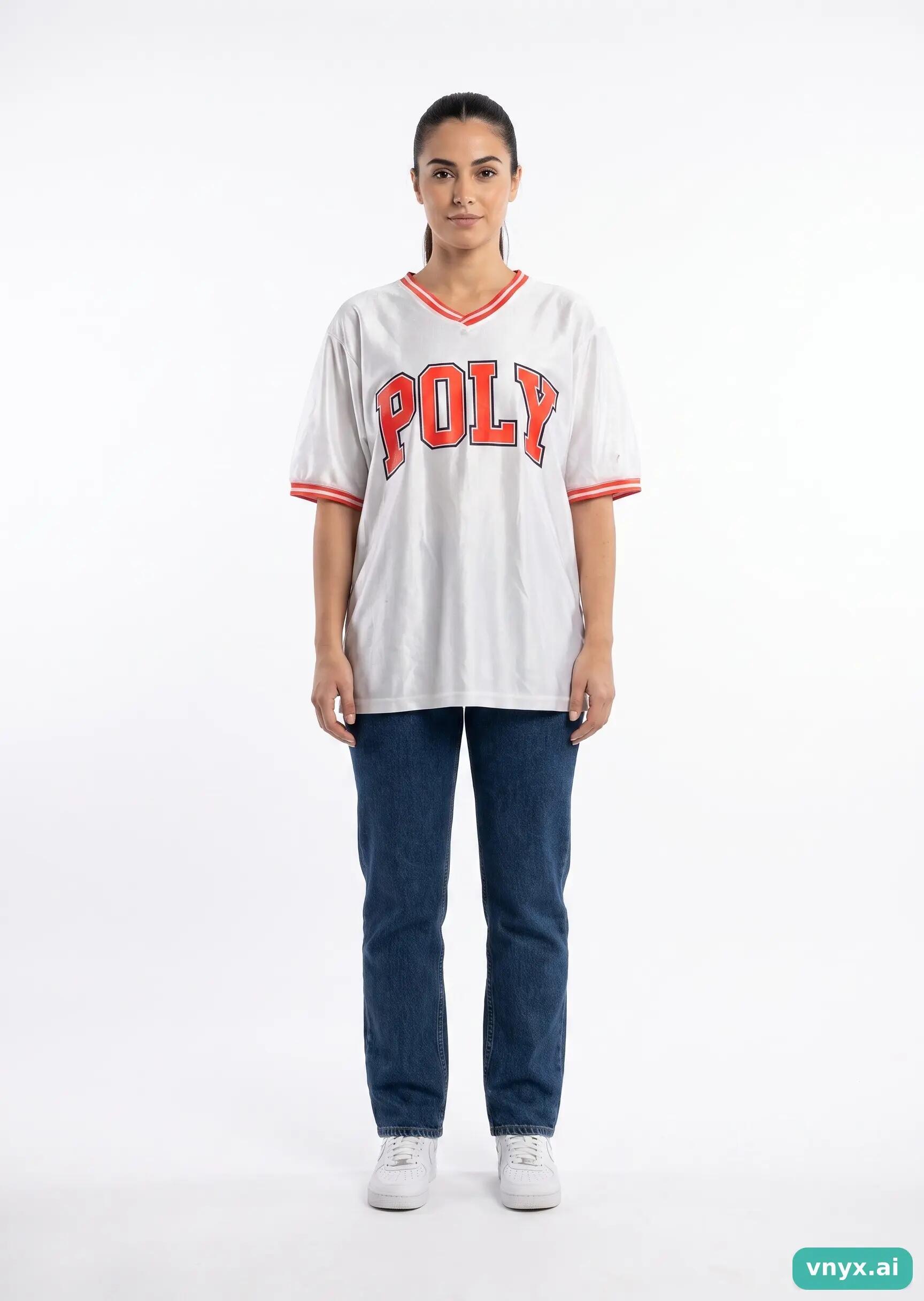 Second Life - Vintage Don Alleson Athletic Off-White Jersey Women L 3/5