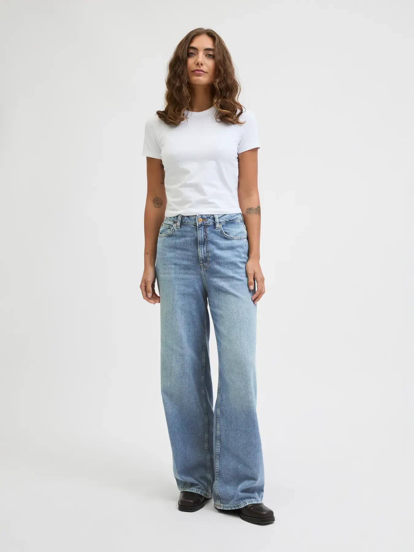 Mujer Vaqueros Relaxed Fit Tokyo Wide L30 Azul claro 6/9