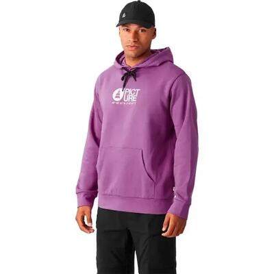 Hoodies heren - picture basement hoodie - bright magenta