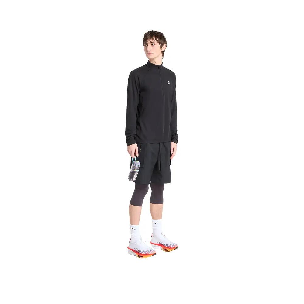Haut de trail Nike Dri-FIT mi-zip Noir 3/4