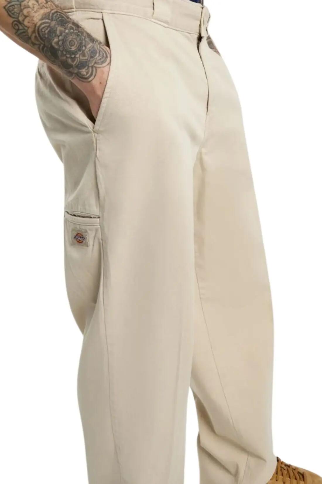Chino - športové oblečenie - pánske - 247 Loose - bavlna - piesková 4/4