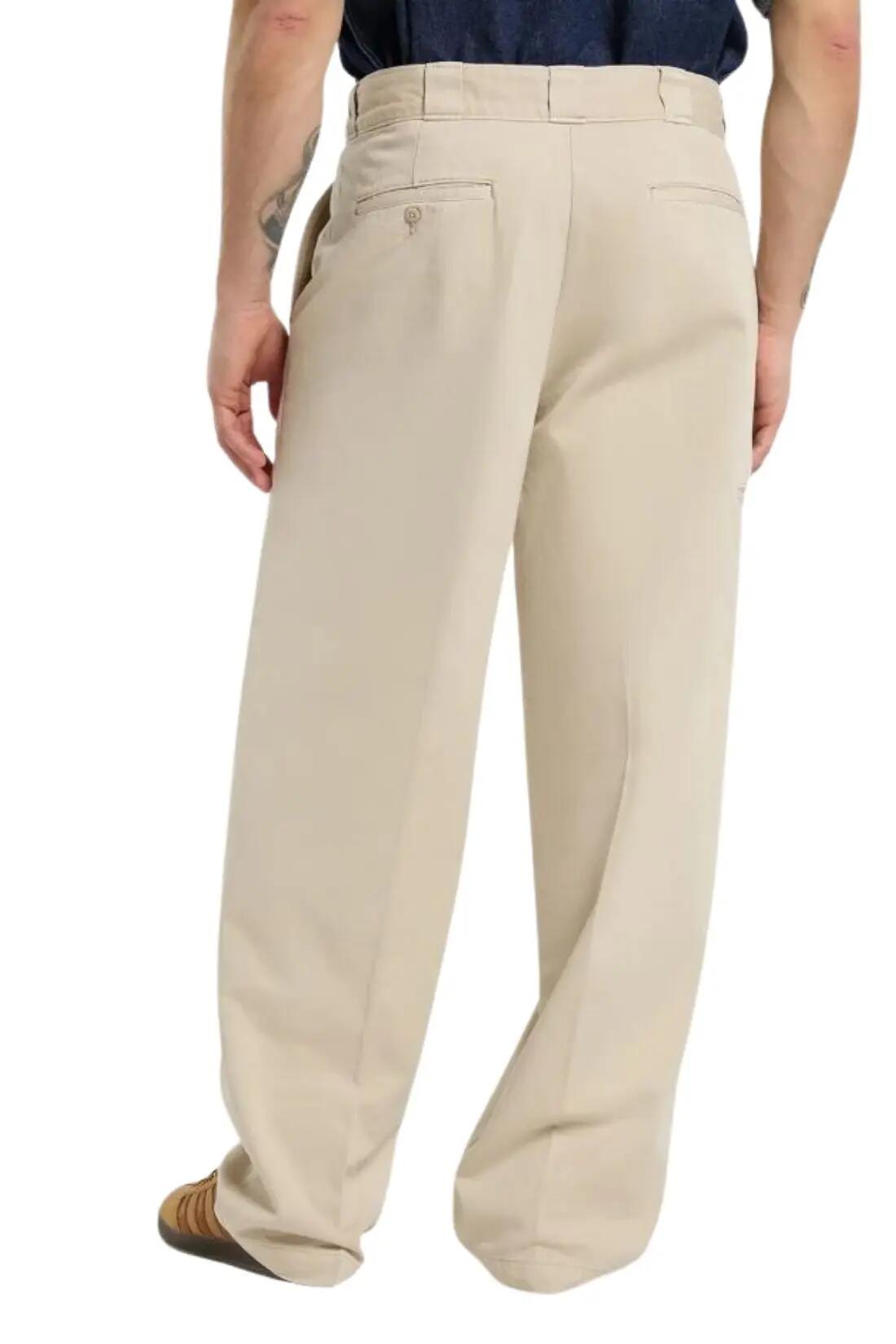 Chino - športové oblečenie - pánske - 247 Loose - bavlna - piesková 3/4