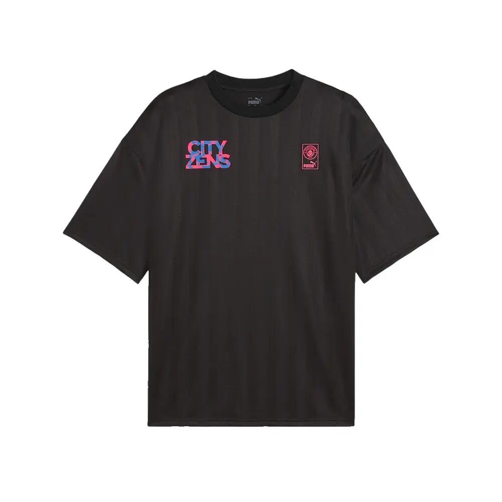 T-shirt da calcio PUMA ftblnrgy Manchester City Oversized Nero 2/2