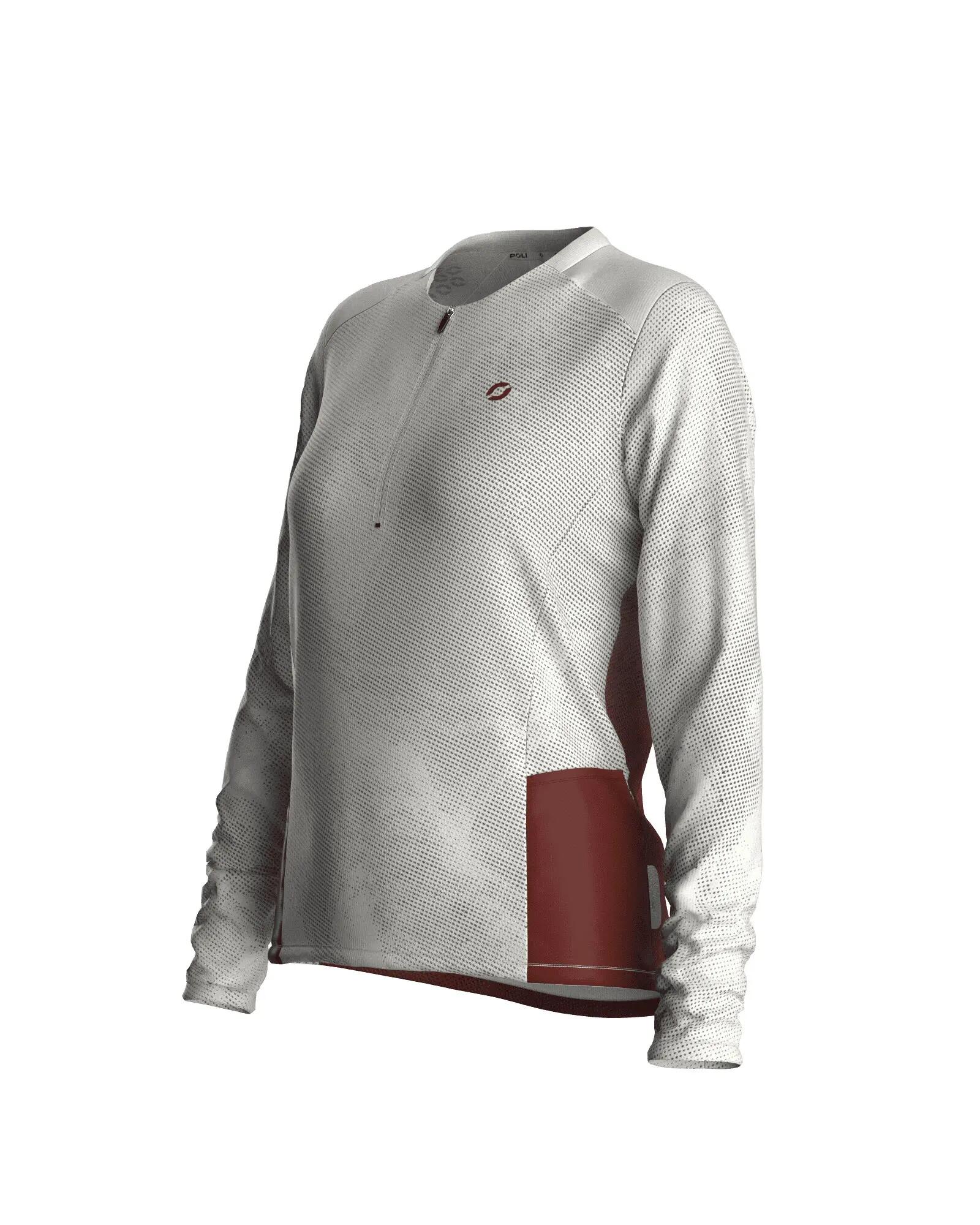 Damen-Trailshirt mit langen Ärmeln - LYNN WILD 4/4