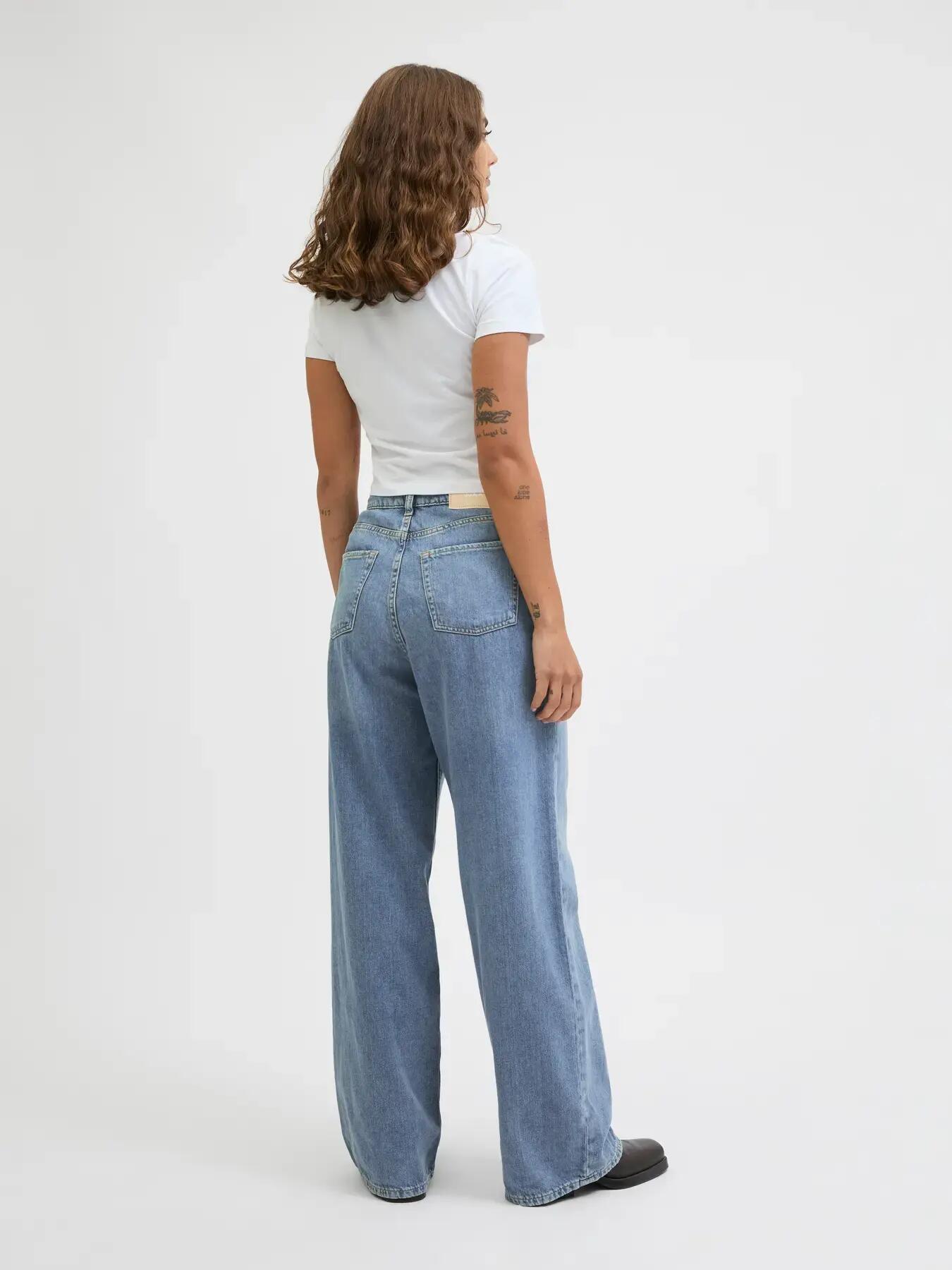 Mujer Vaqueros Relaxed Fit Tokyo Wide L30 Azul claro 5/9