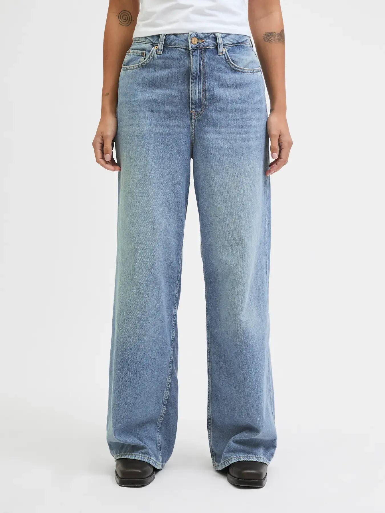 Mujer Vaqueros Relaxed Fit Tokyo Wide L30 Azul claro 4/9