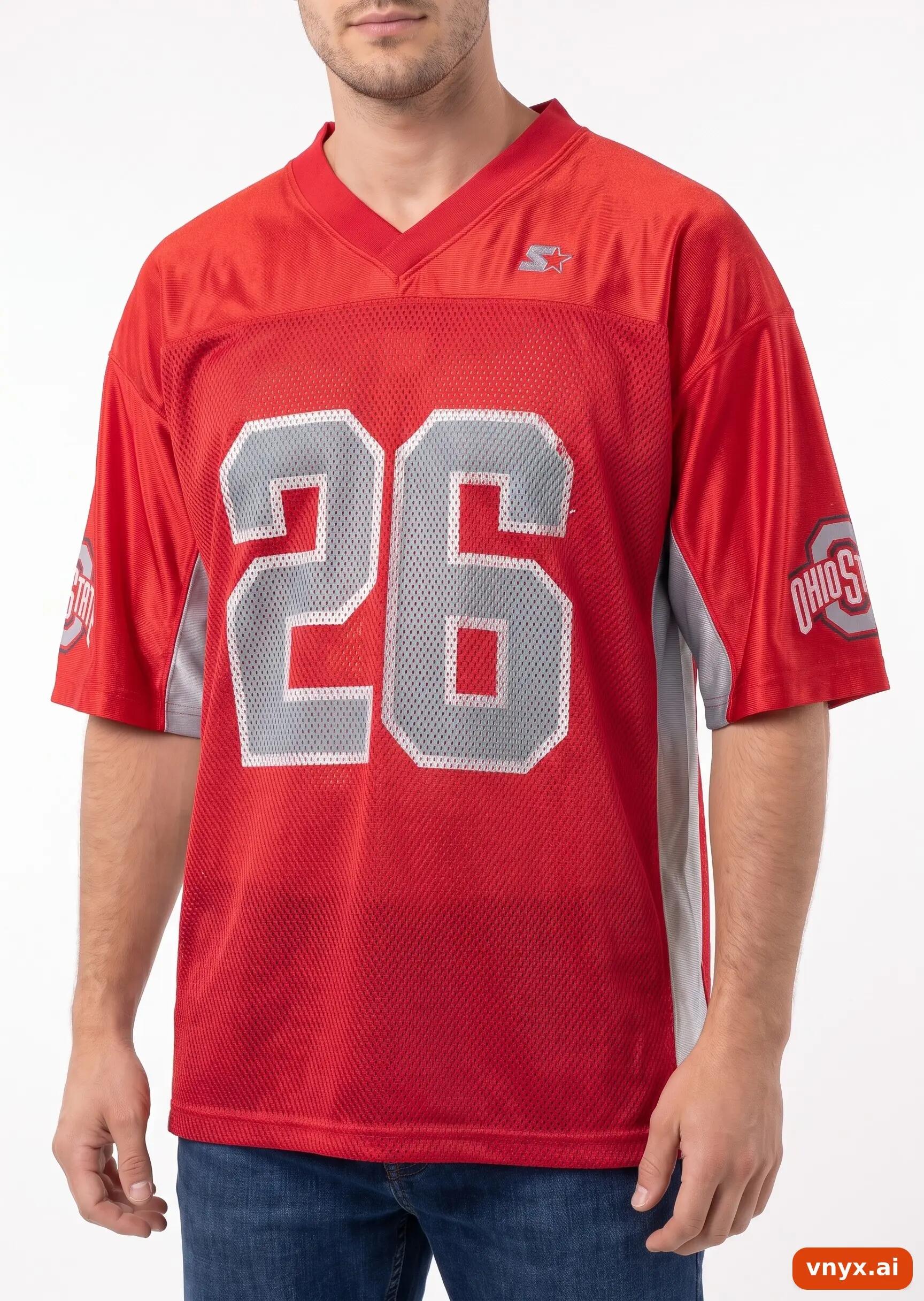 Second Life - Vintage Starter Crimson Jersey Men XL 5/5