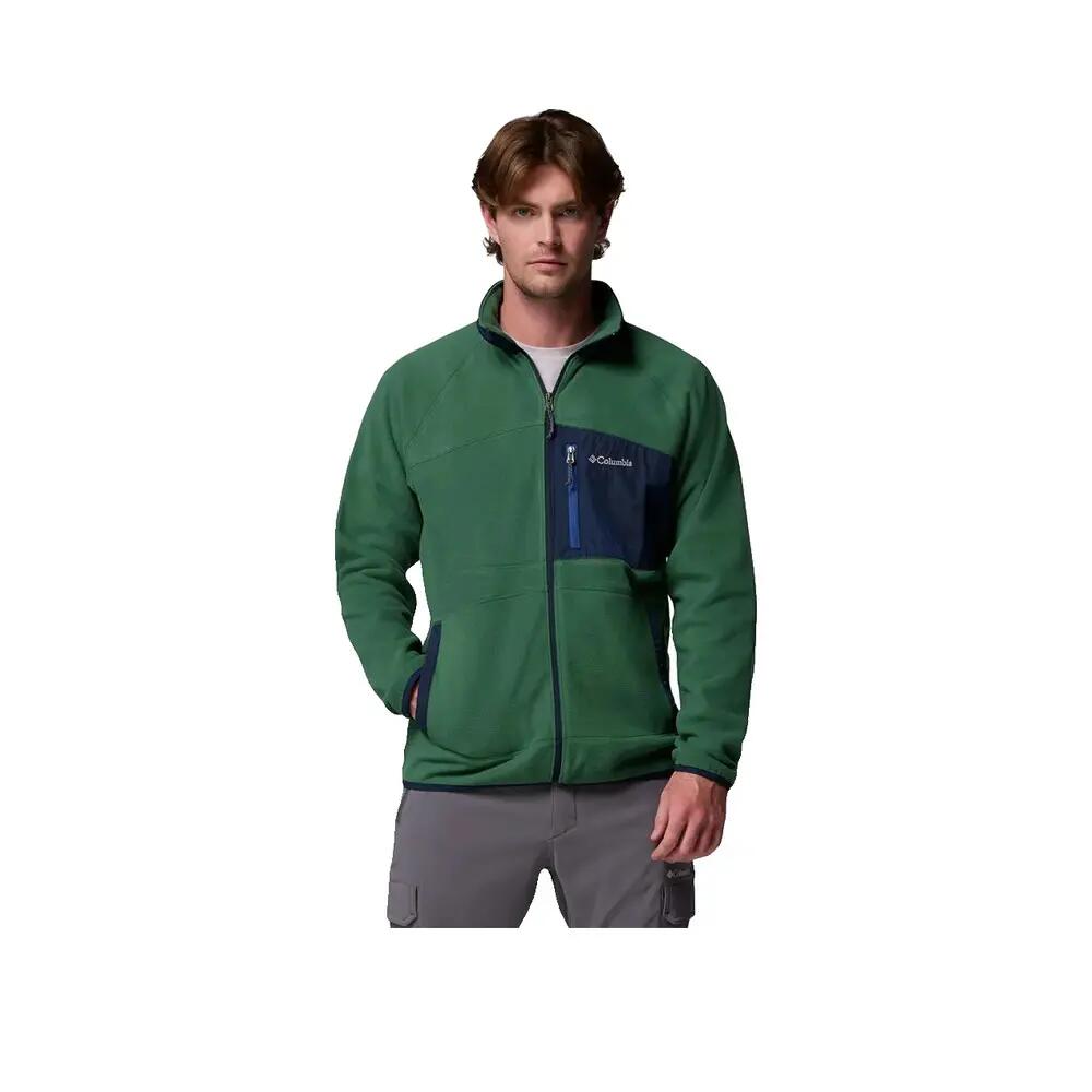 Fleecejacke Columbia Fast Trek Overlay mit Reißverschluss 1/2