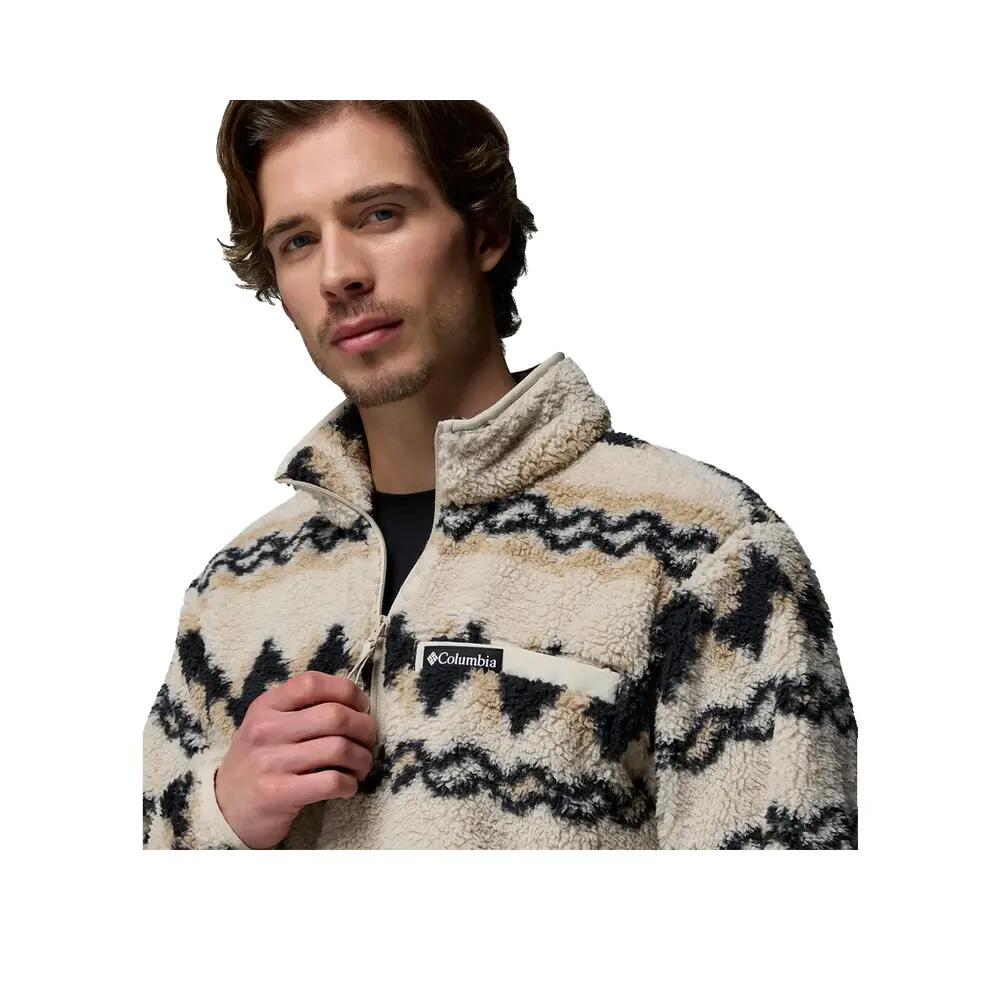 Odzież Columbia Rugged Ridge Half Zip Beżowy 4/6