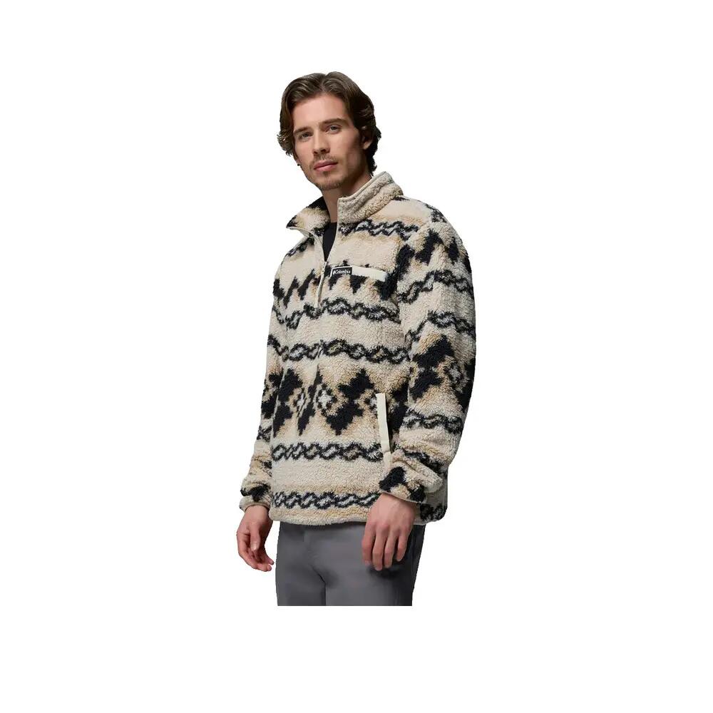 Odzież Columbia Rugged Ridge Half Zip Beżowy 3/6