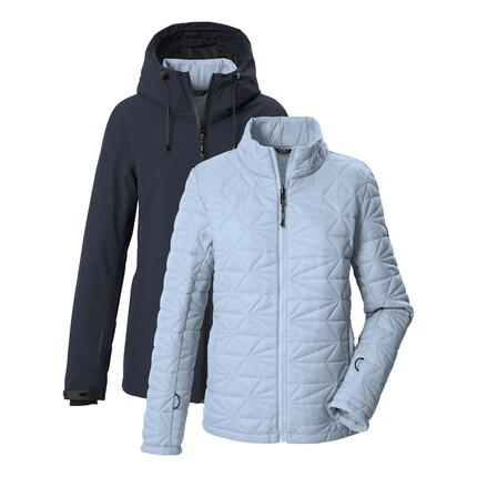 Damen 3in1-Jacke 3 in 1 Funktionsjacke mit Kapuze