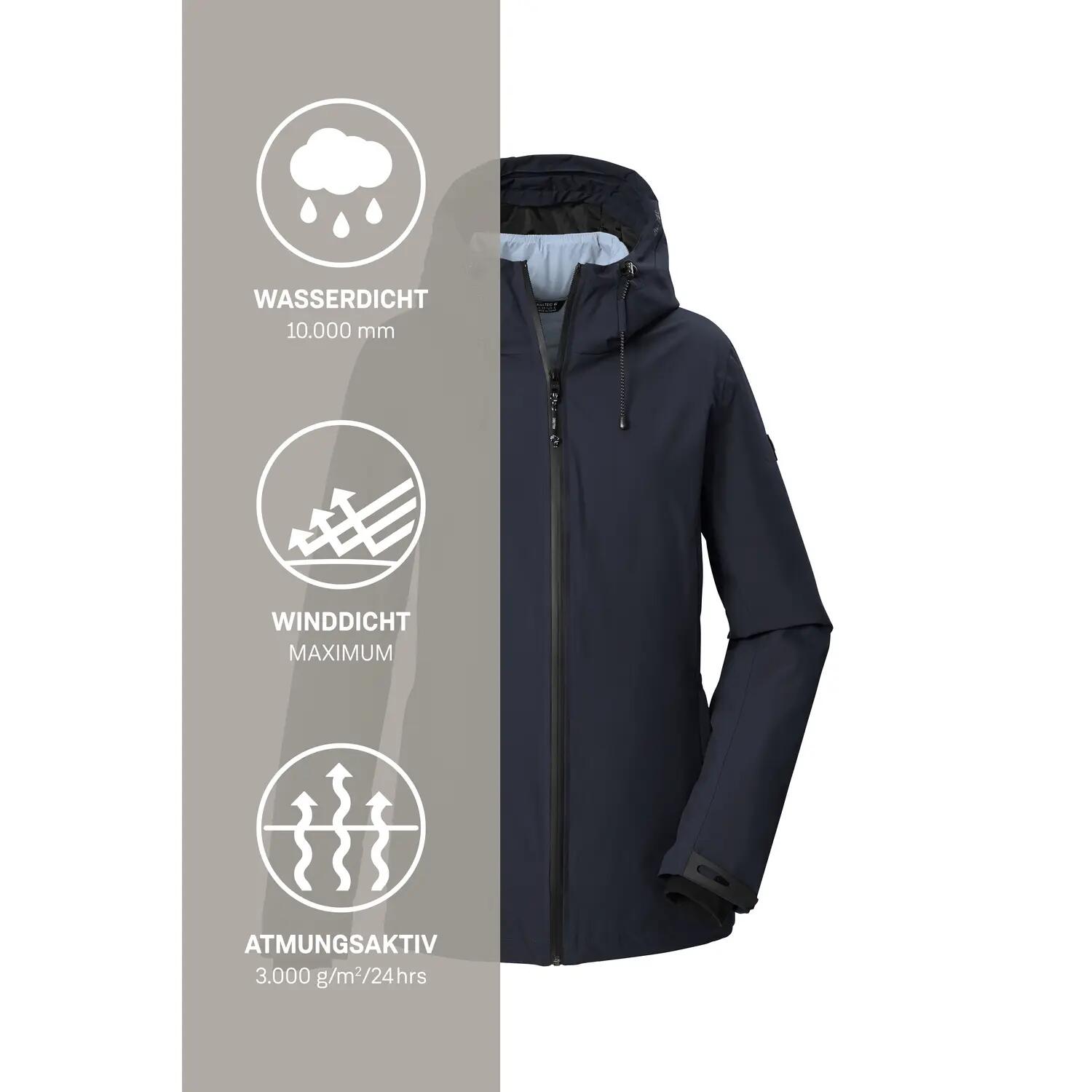 Damen 3in1-Jacke 3 in 1 Funktionsjacke mit Kapuze 8/8