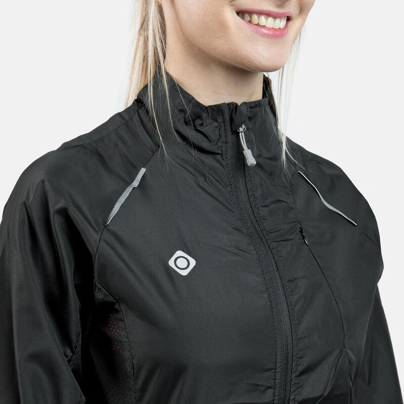 Veste de course et de trekking pour femme, déperlante et coupe-vent Izas ISONA