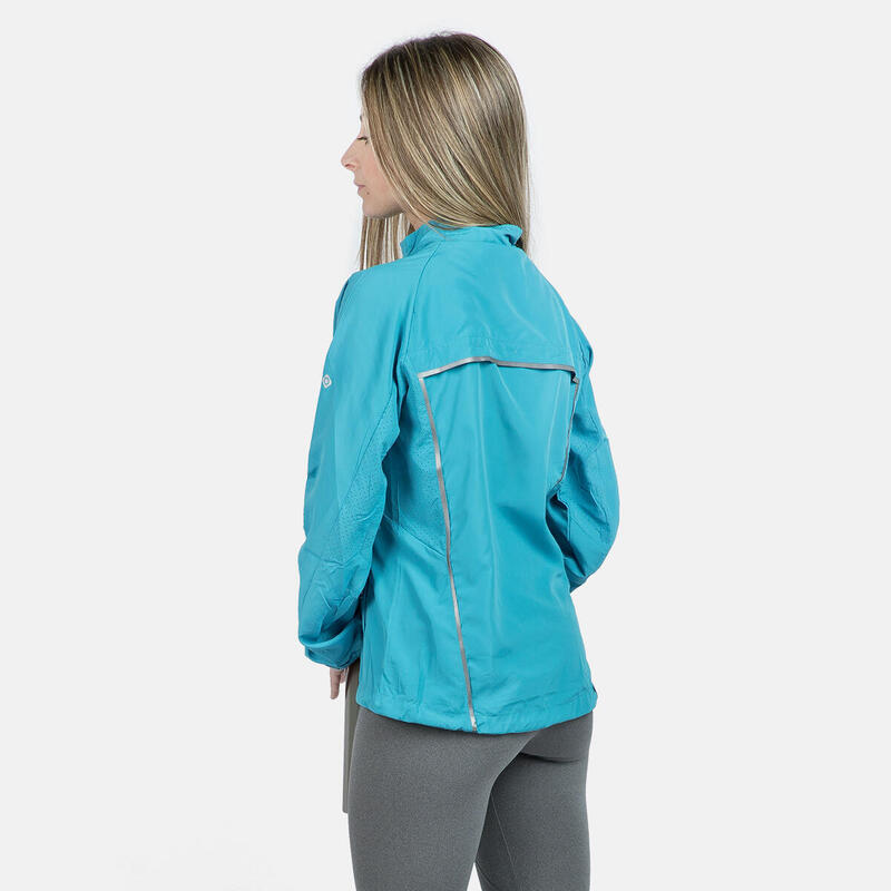 Veste de course et de trekking pour femme, déperlante et coupe-vent Izas ISONA