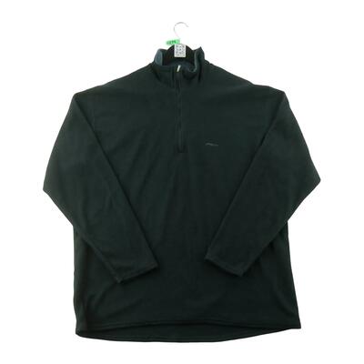 Tweedehands - heren fleece trui y2k zwart - zeer goede staat