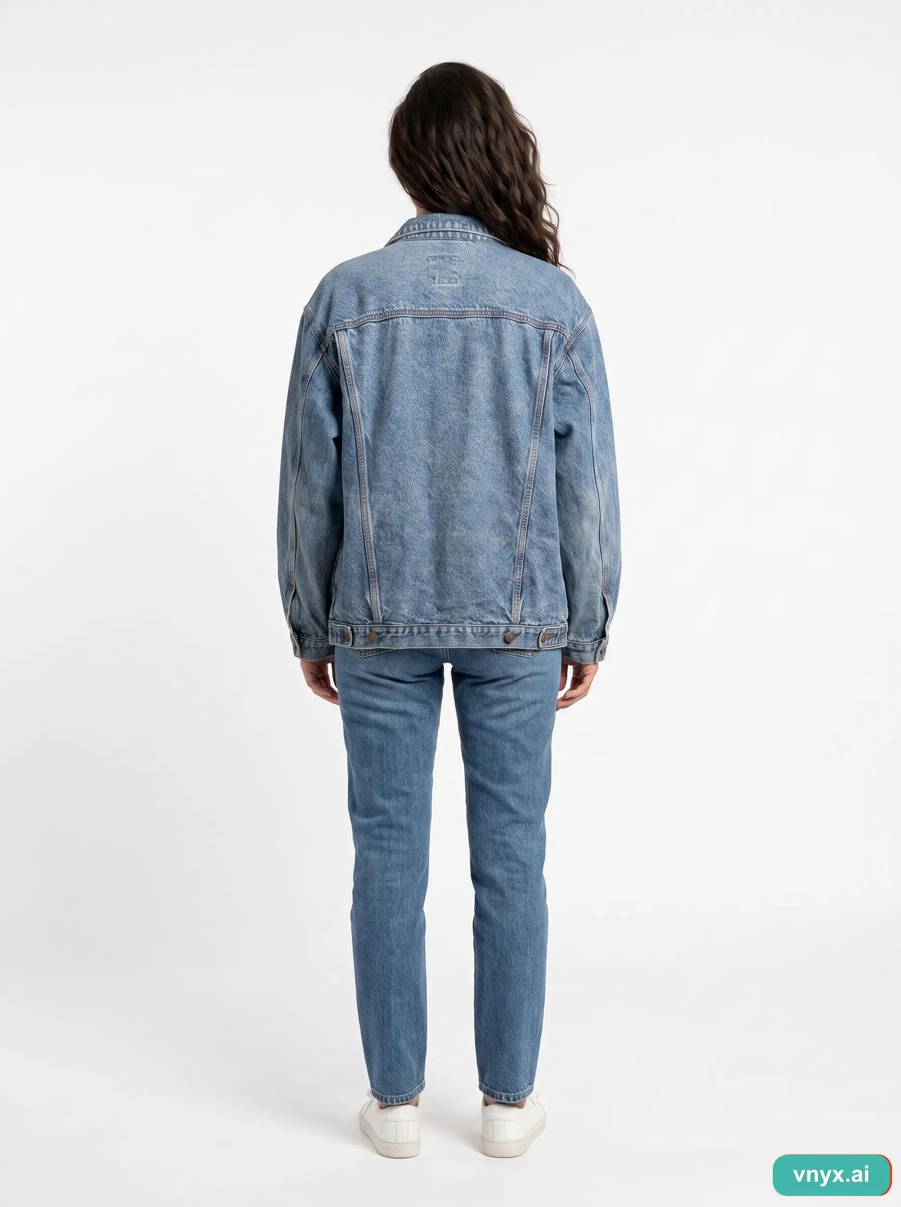 Second Life - Relaxed Diesel Women's Denim Jacket in Light Blue size XS 5/6