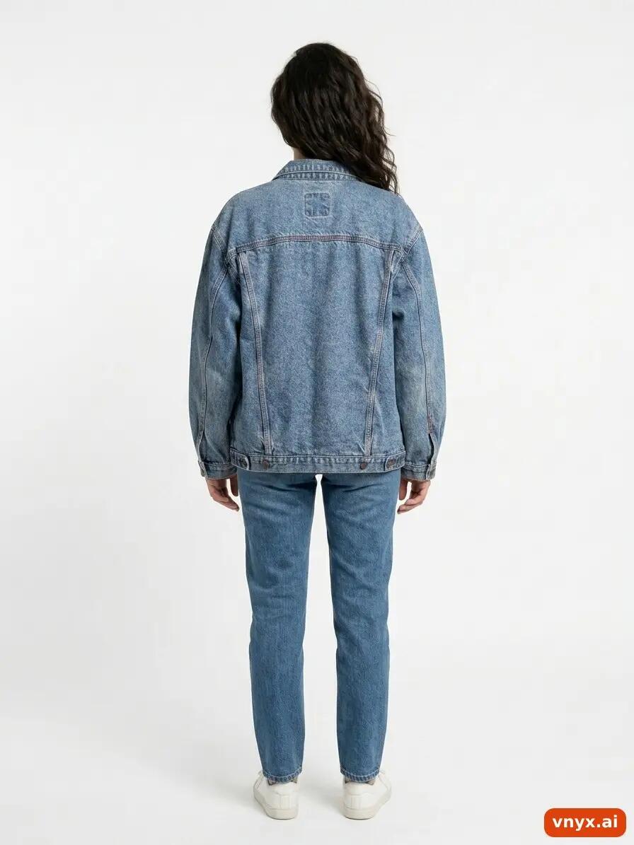 Second Life - Relaxed Diesel Women's Denim Jacket in Light Blue size XS 4/6