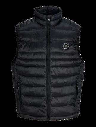 Herren Steppweste Kingsley Schwarz