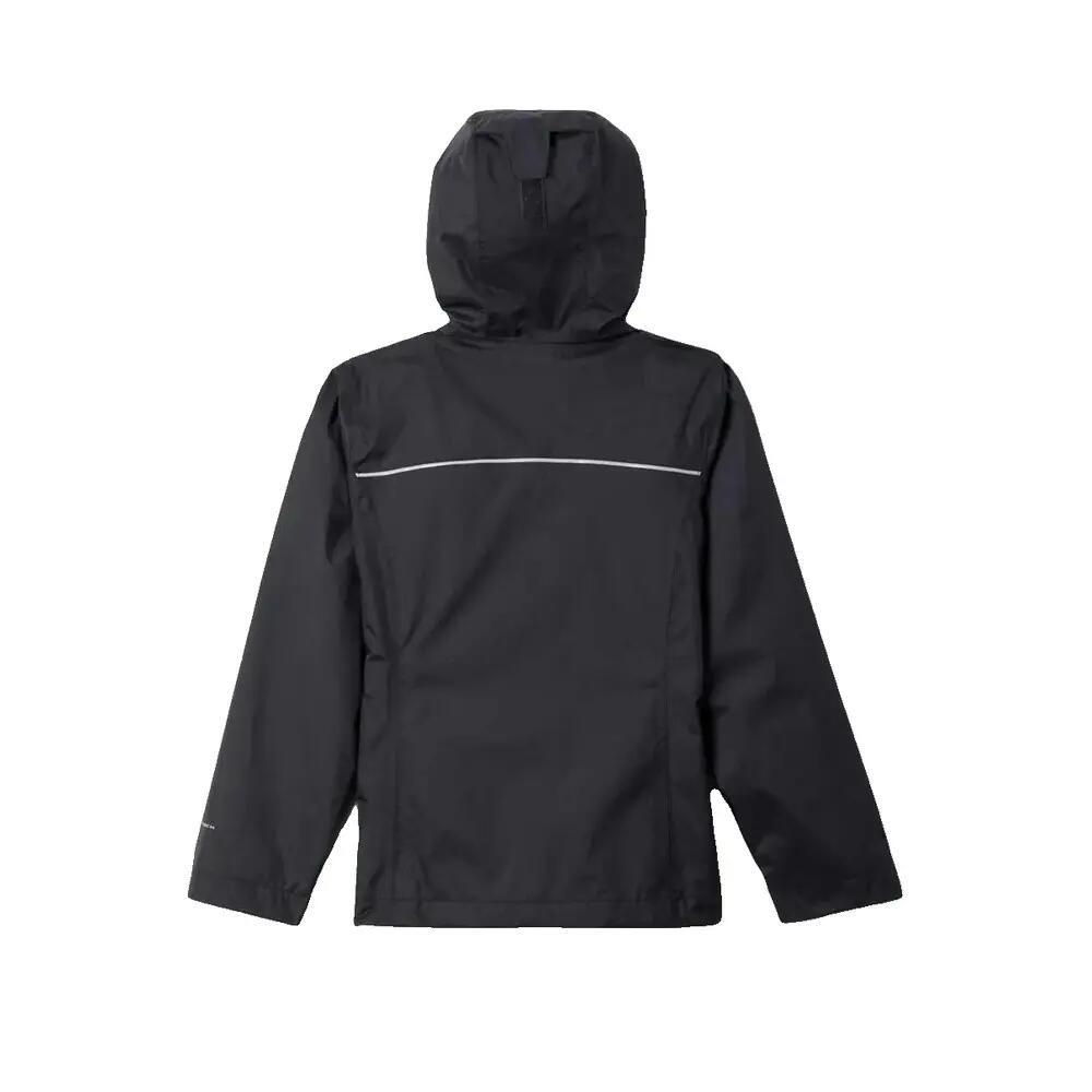 Kinder Wasserabweisende Jacke Columbia aus schwarzem Nylon 2/3
