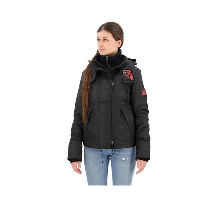 Chaleco cortavientos Superdry Mountain Windbreaker Mujer Negro