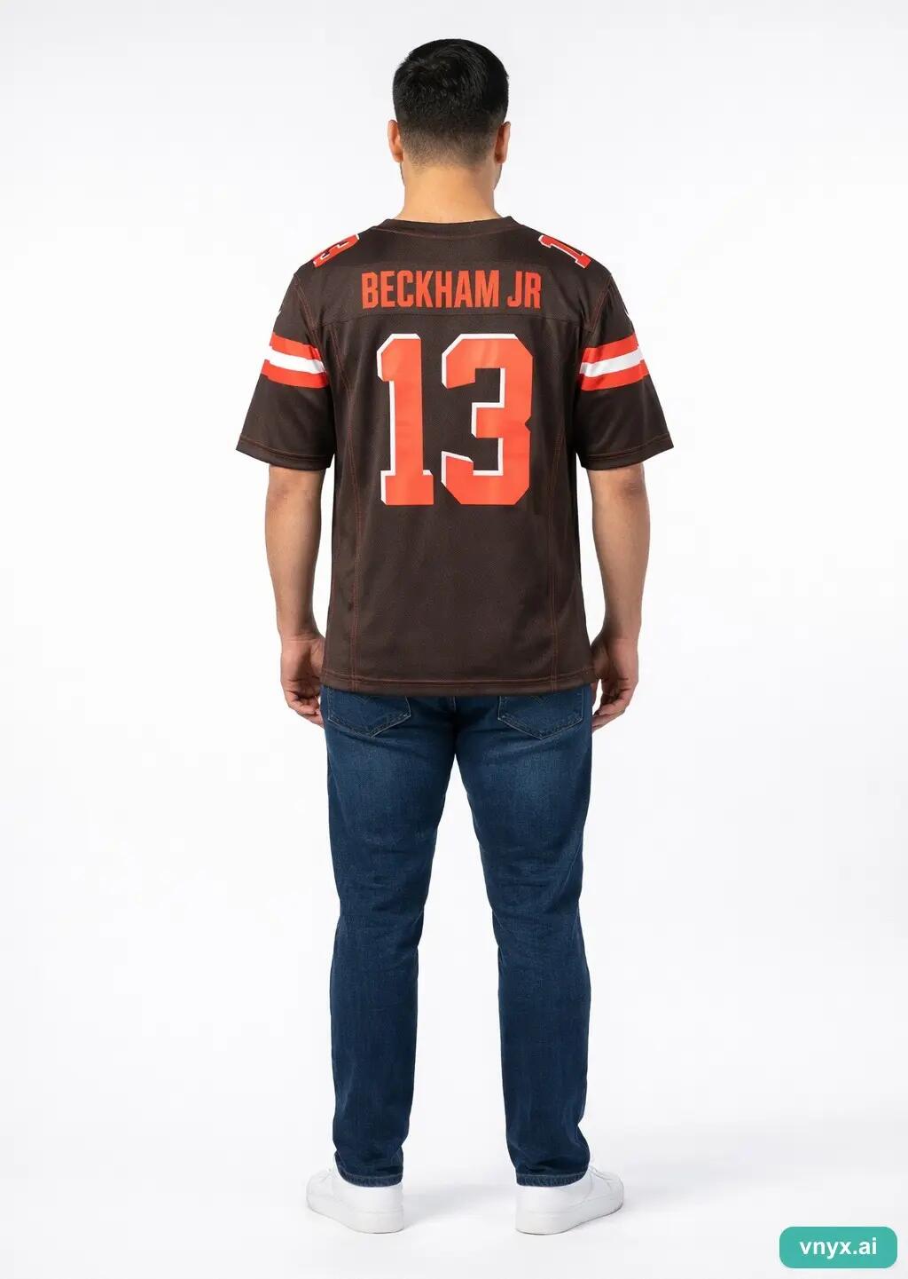 Second Life - Vintage NFL Brown Jersey Men L 4/5
