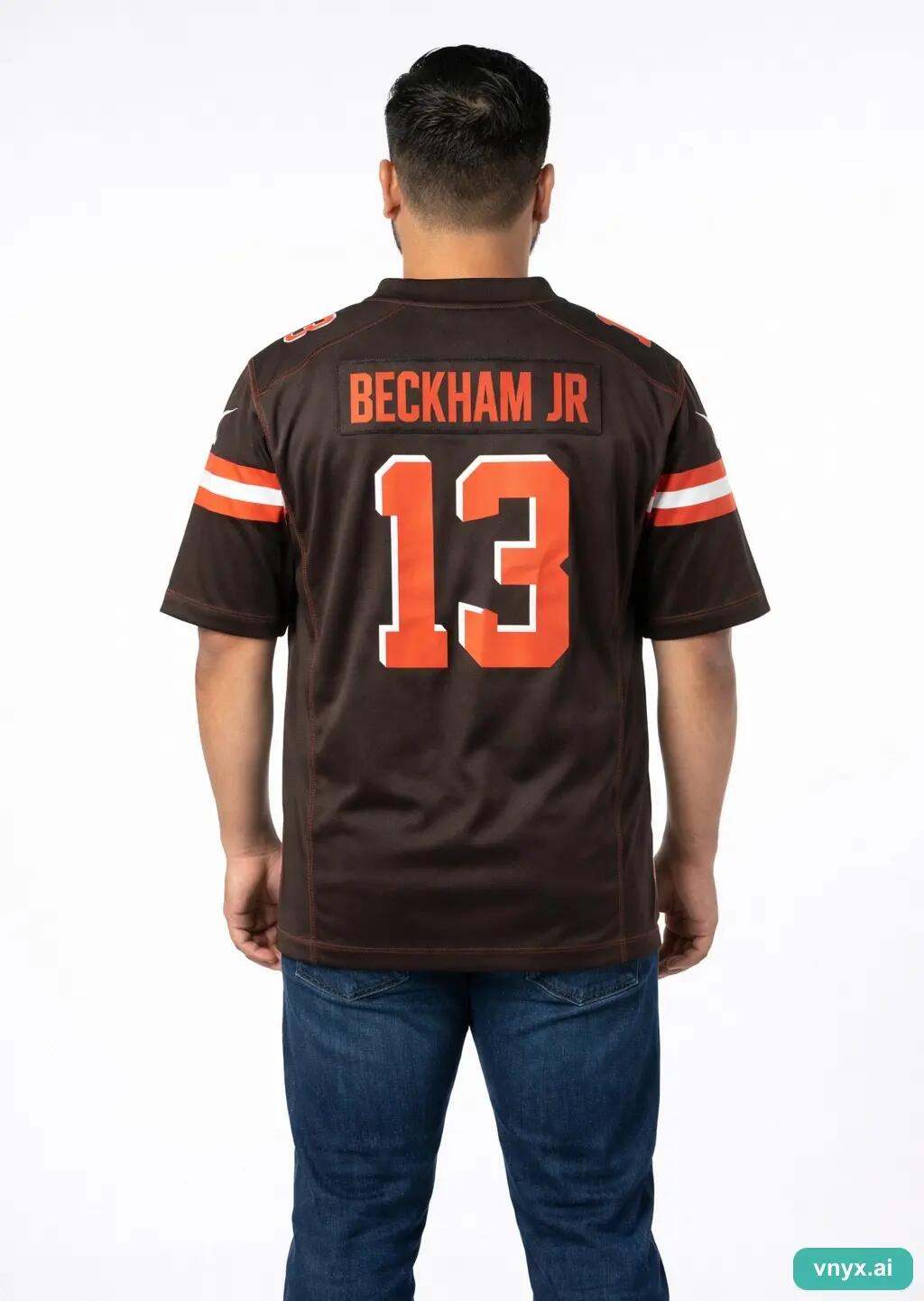 Second Life - Vintage NFL Brown Jersey Men L 2/5