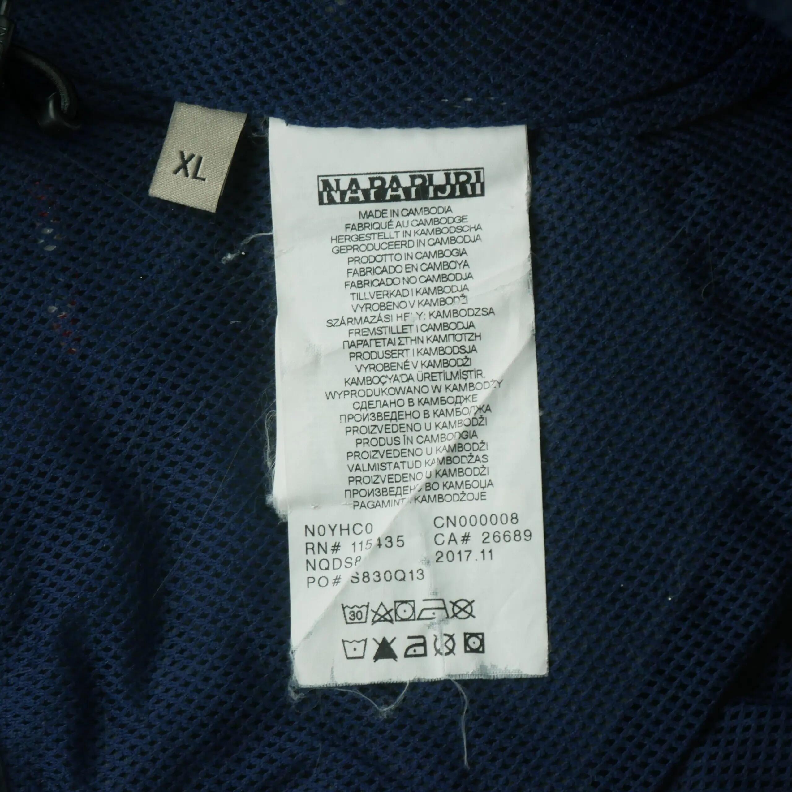 Second hand - Parka Uomo Rainforest M Sum 1 Marina - Stato eccellente 9/10