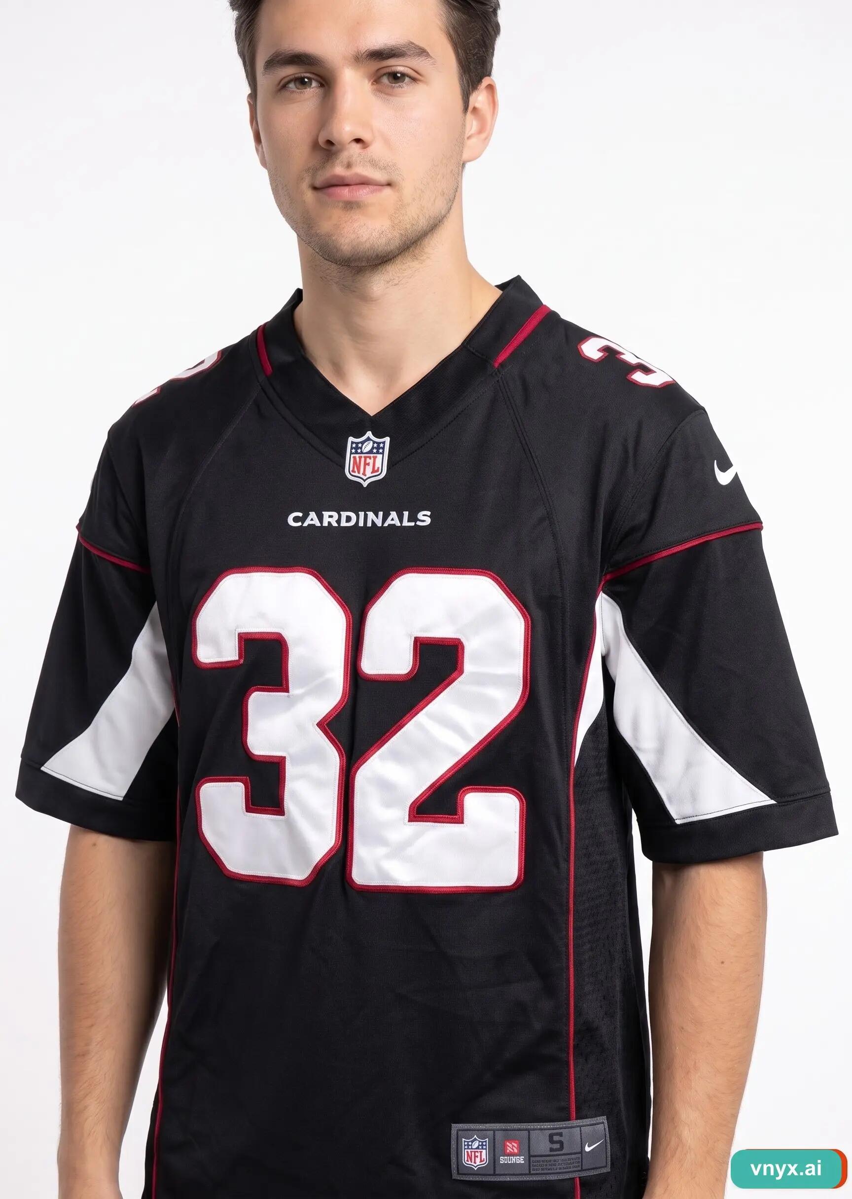 Second Life - Vintage NFL Black Jersey Men M 5/5