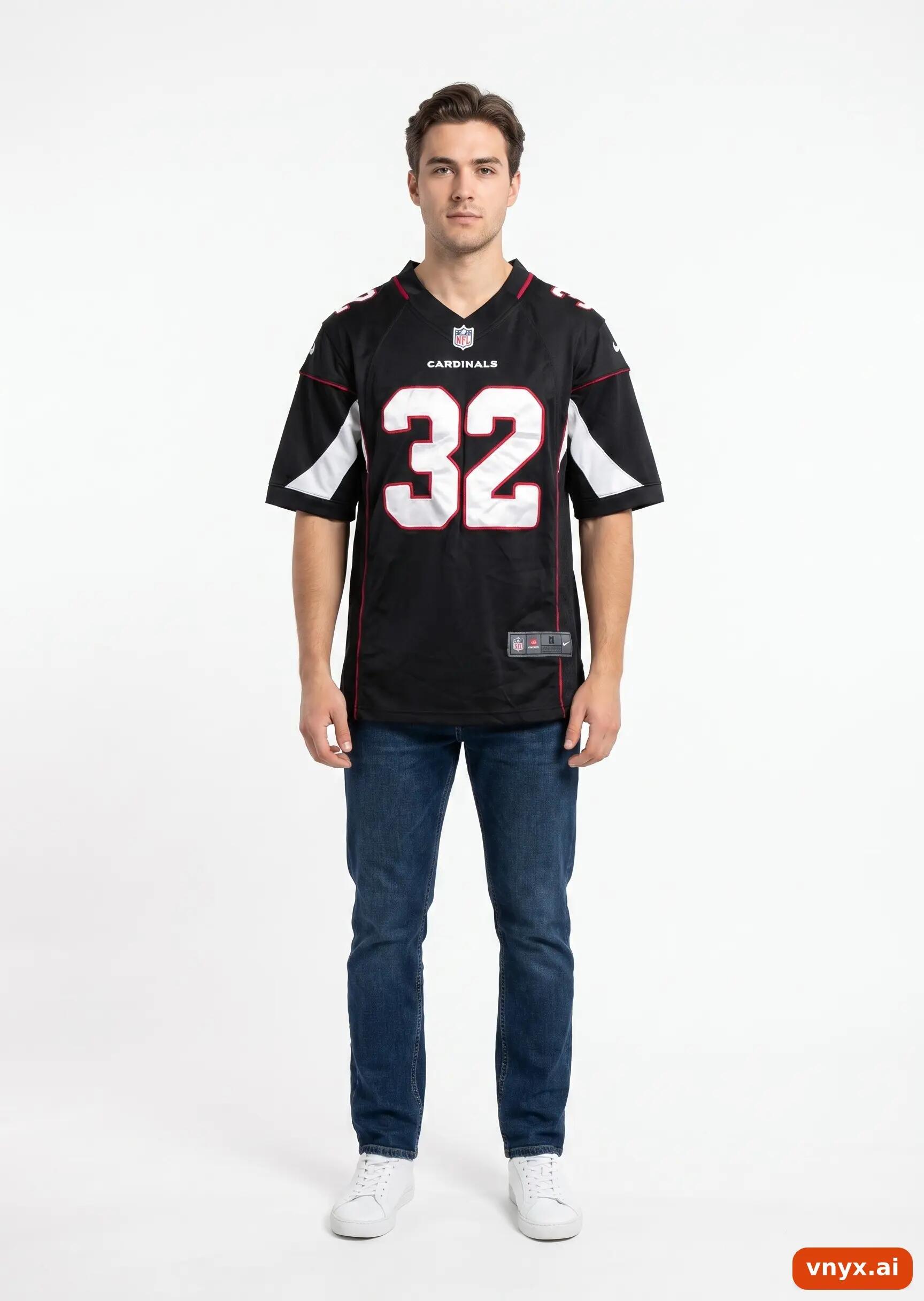 Second Life - Vintage NFL Black Jersey Men M 3/5