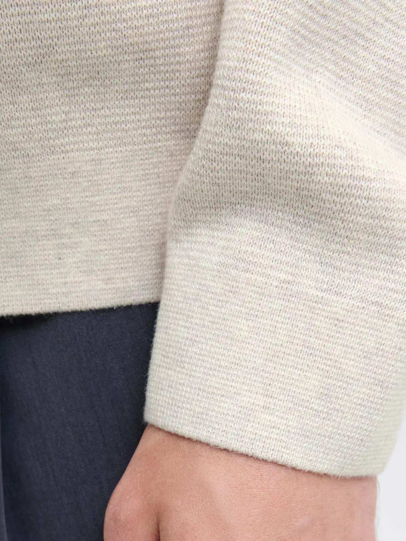 Homme Pull Relaxed Fit Milano Blanc 6/7