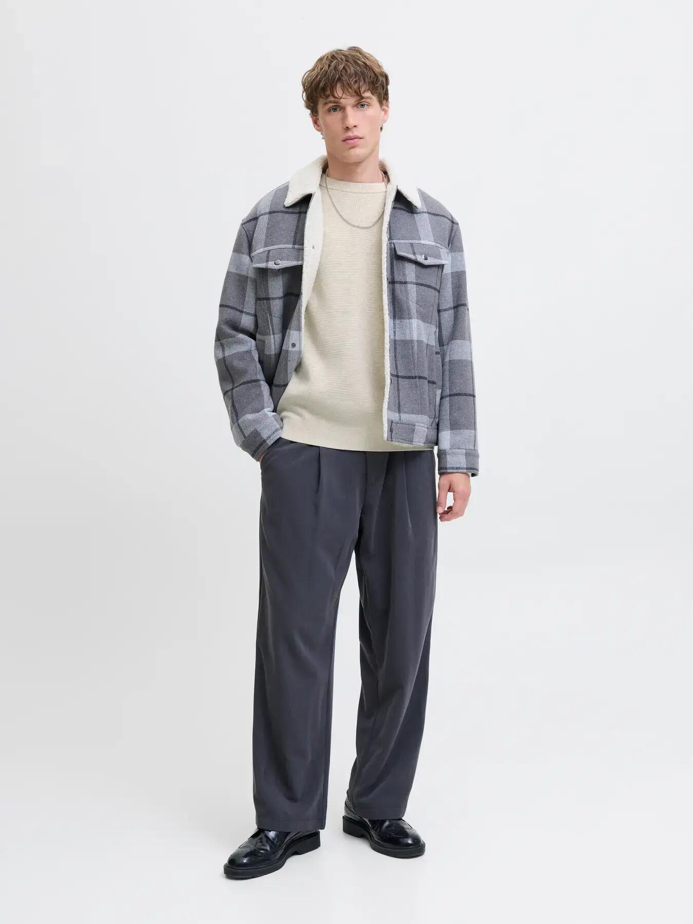 Homme Pull Relaxed Fit Milano Blanc 4/7