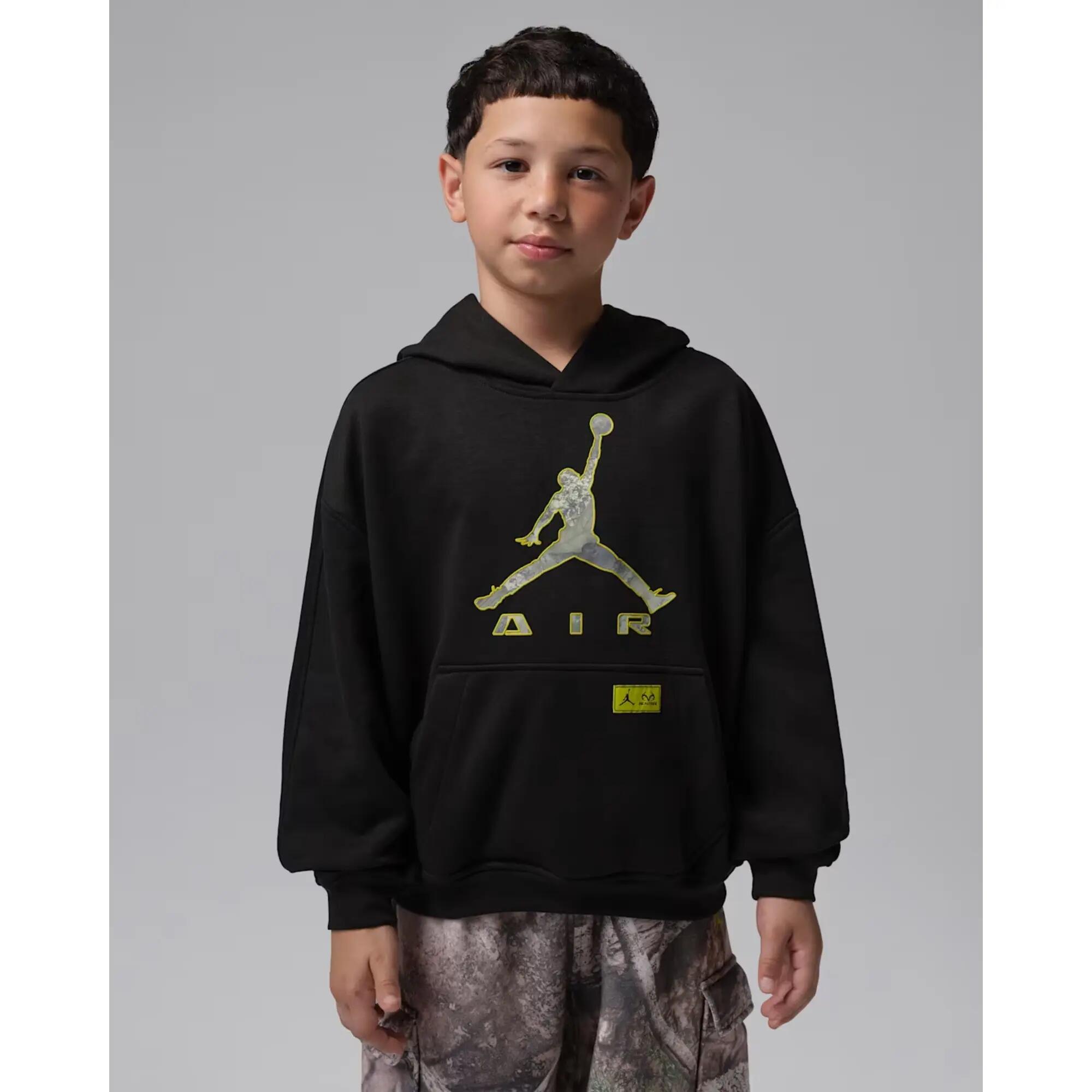 Mikina Jordan Jdb Mj Bk Real Tree 23 S Kapucí Děti 2/5