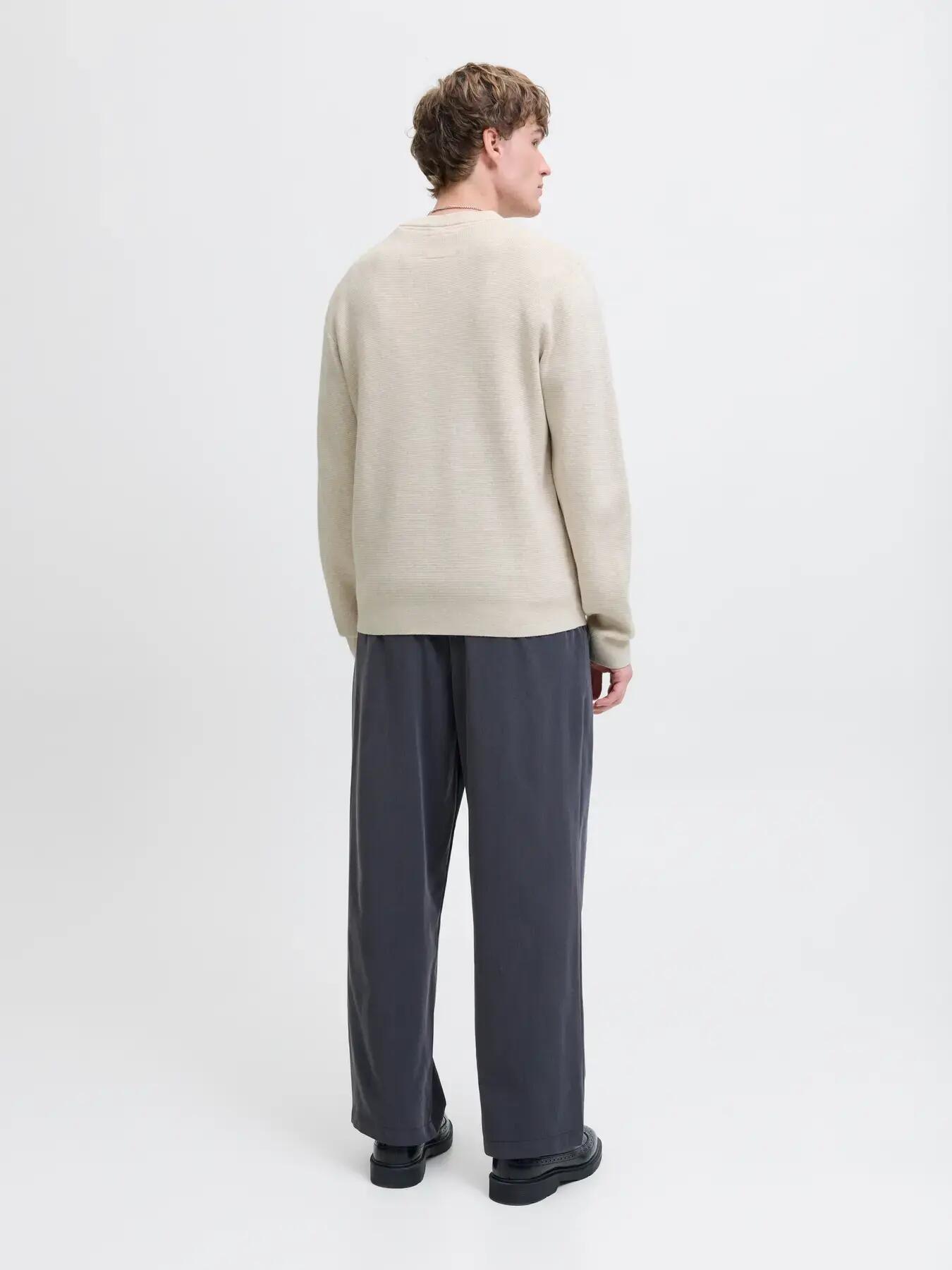 Homme Pull Relaxed Fit Milano Blanc 3/7