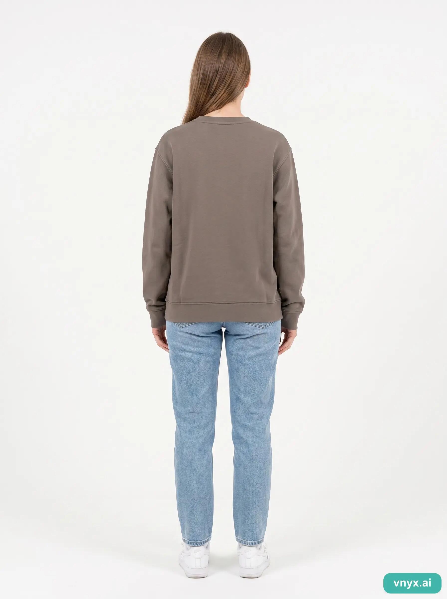 Second Life - Vintage Helly Hansen Taupe Sweatshirt Women L 5/6