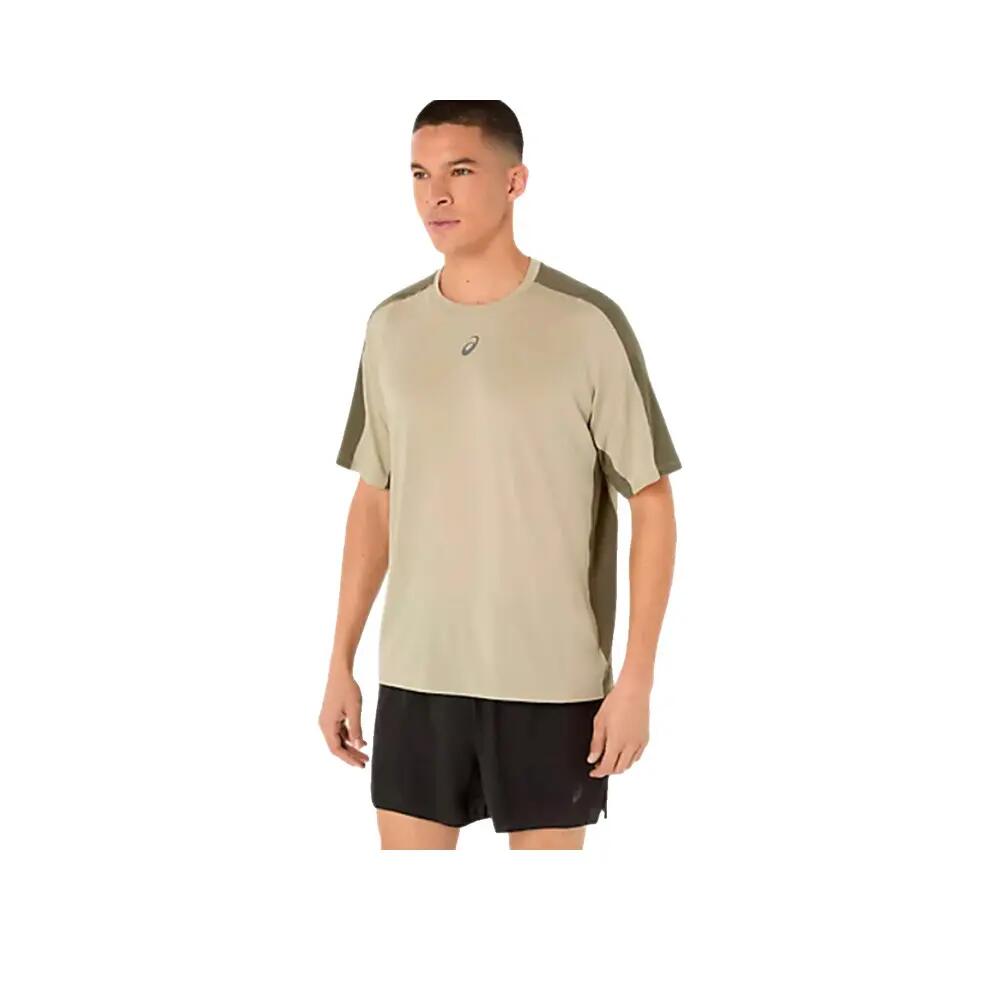 T-shirt ASICS Fujitrail Elite Vert Khaki 3/5