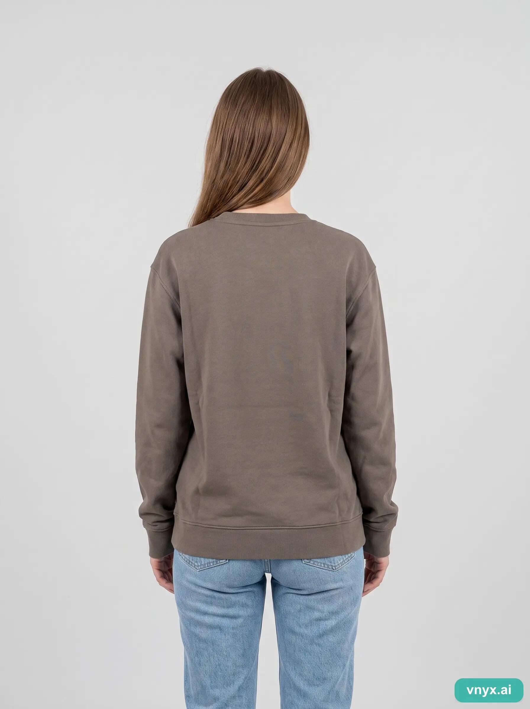 Second Life - Vintage Helly Hansen Taupe Sweatshirt Women L 2/6
