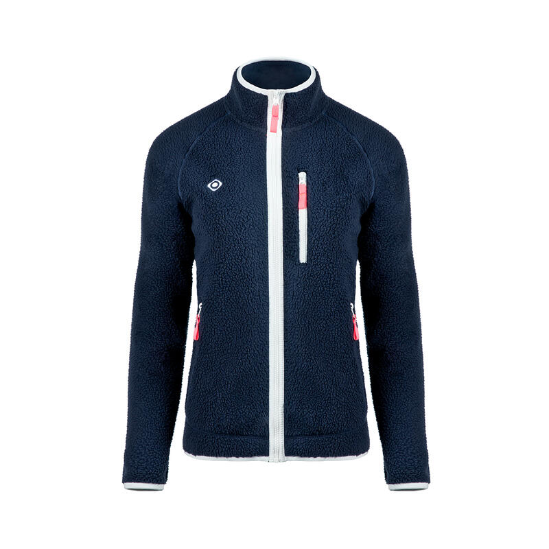 Chaqueta con cremallera tejido forro polar grueso,para mujer HORTUS W Izas