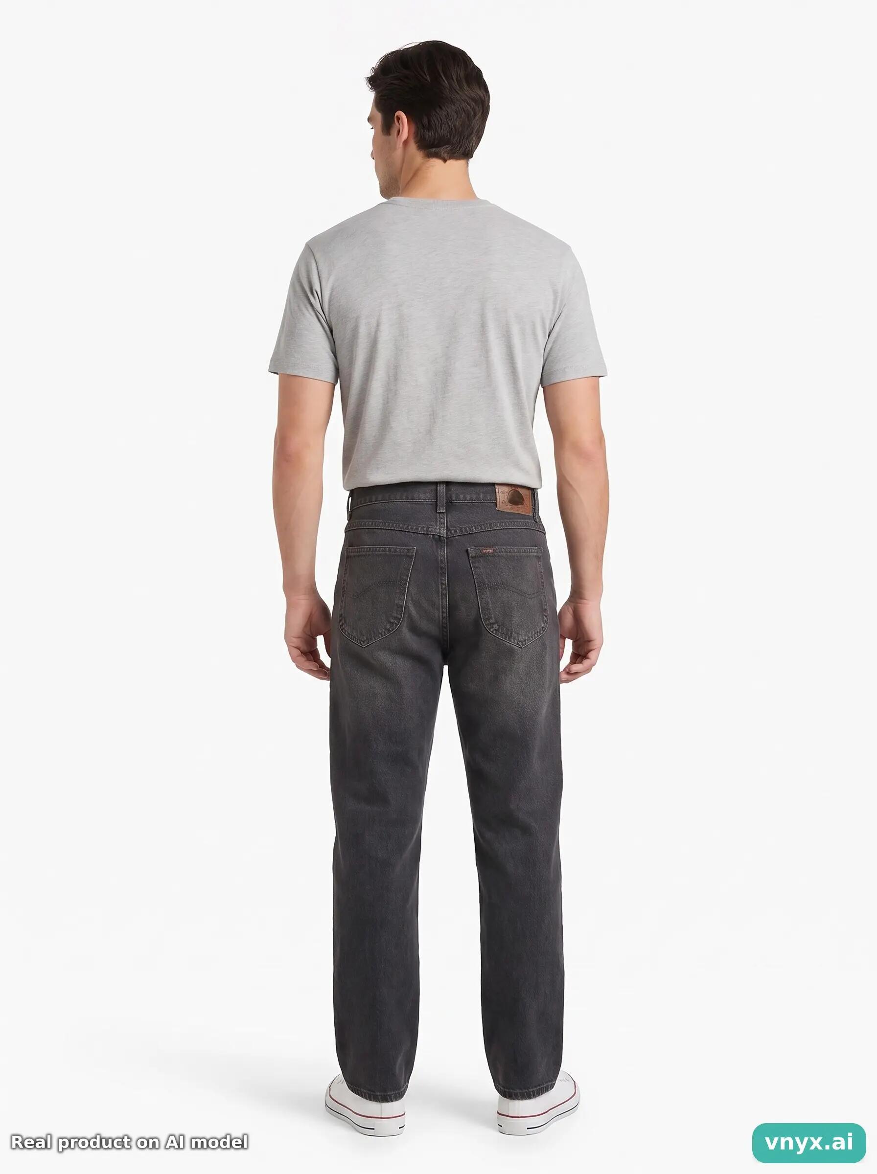 Second Life - Vintage Lee Charcoal Jeans men 28 4/6