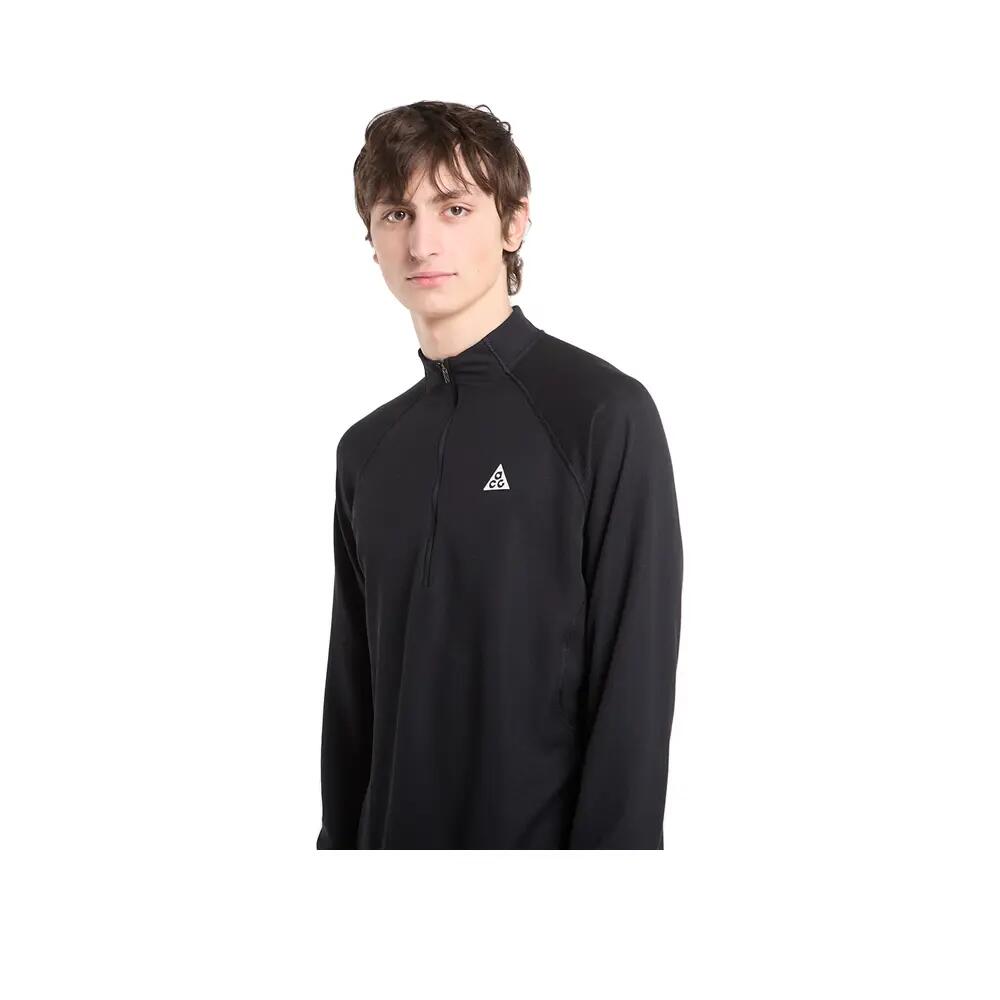 Haut de trail Nike Dri-FIT mi-zip Noir 1/4