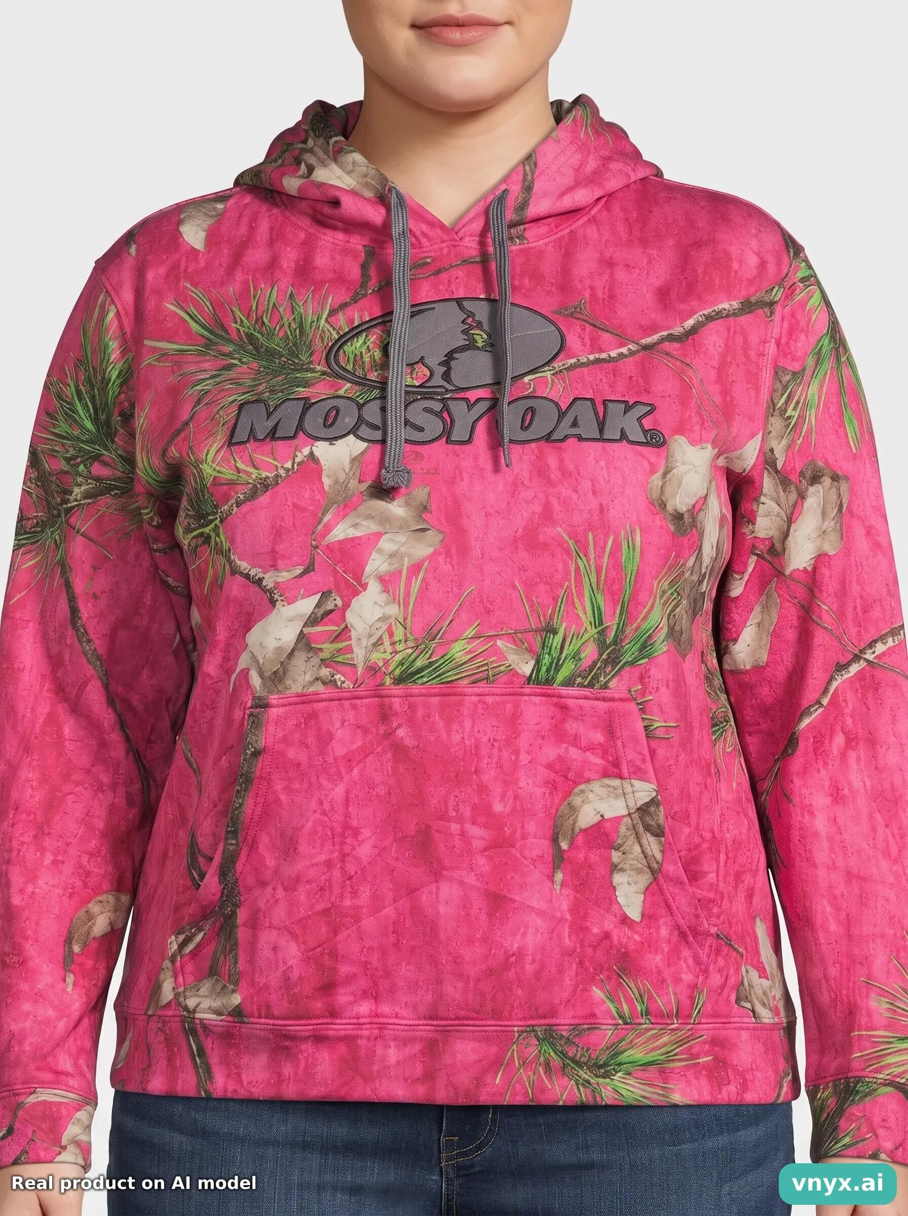Second Life - Vintage Mossy Oak Pink Camo Hoodie Women XL 5/6