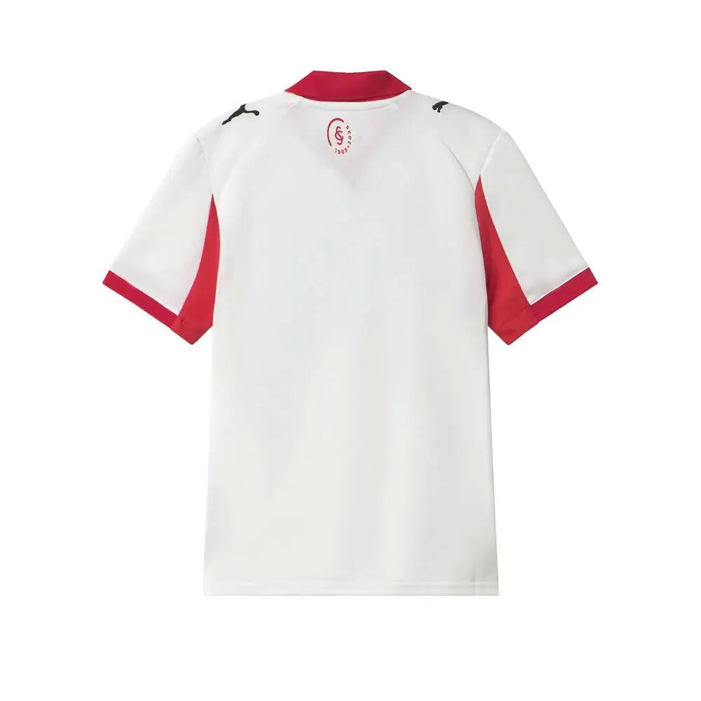 T-shirt de football PUMA Sporting Gijon Junior Manches Courtes Blanc 2/2