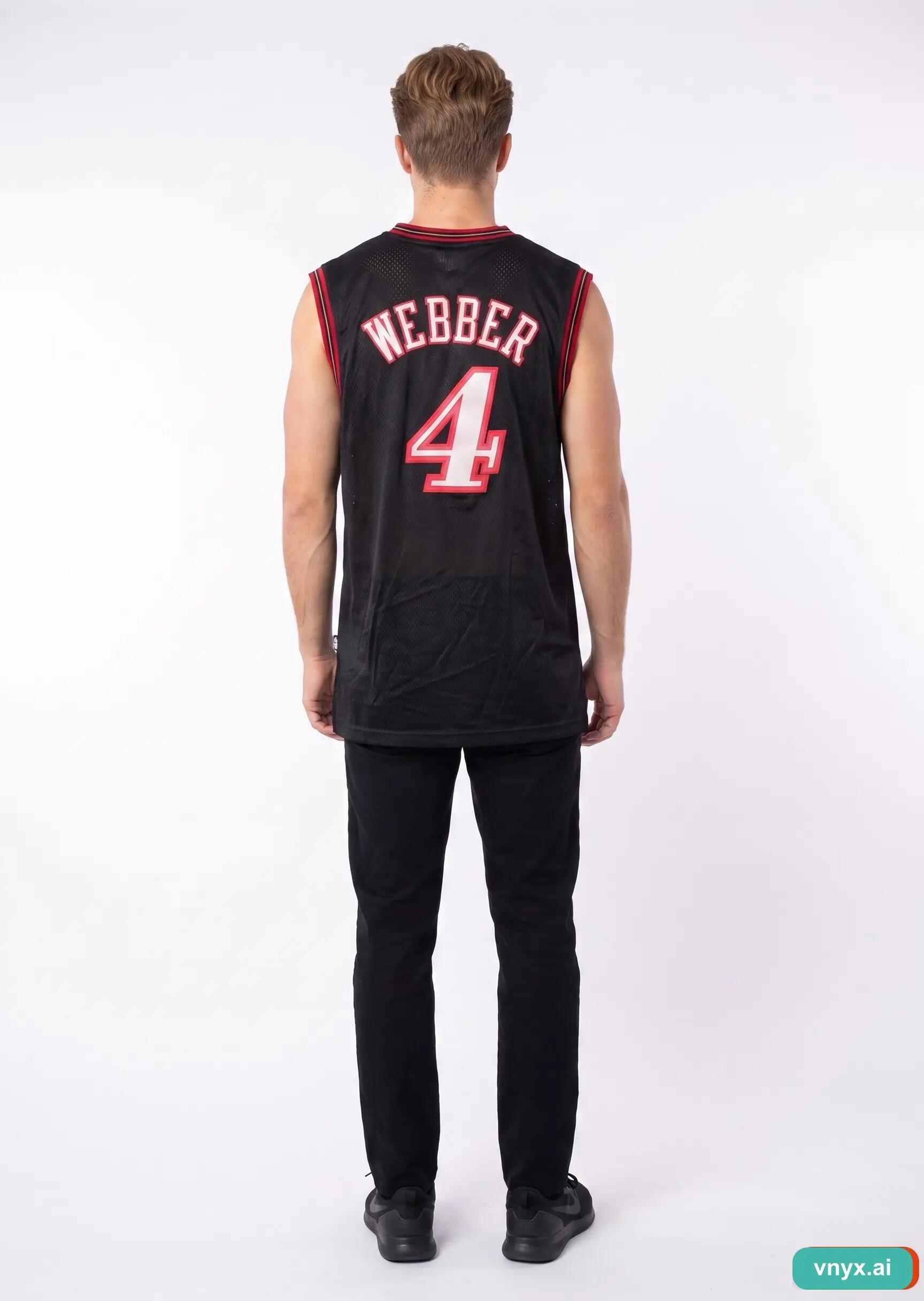 Second Life - Vintage Reebok Black Jersey Men M 4/5