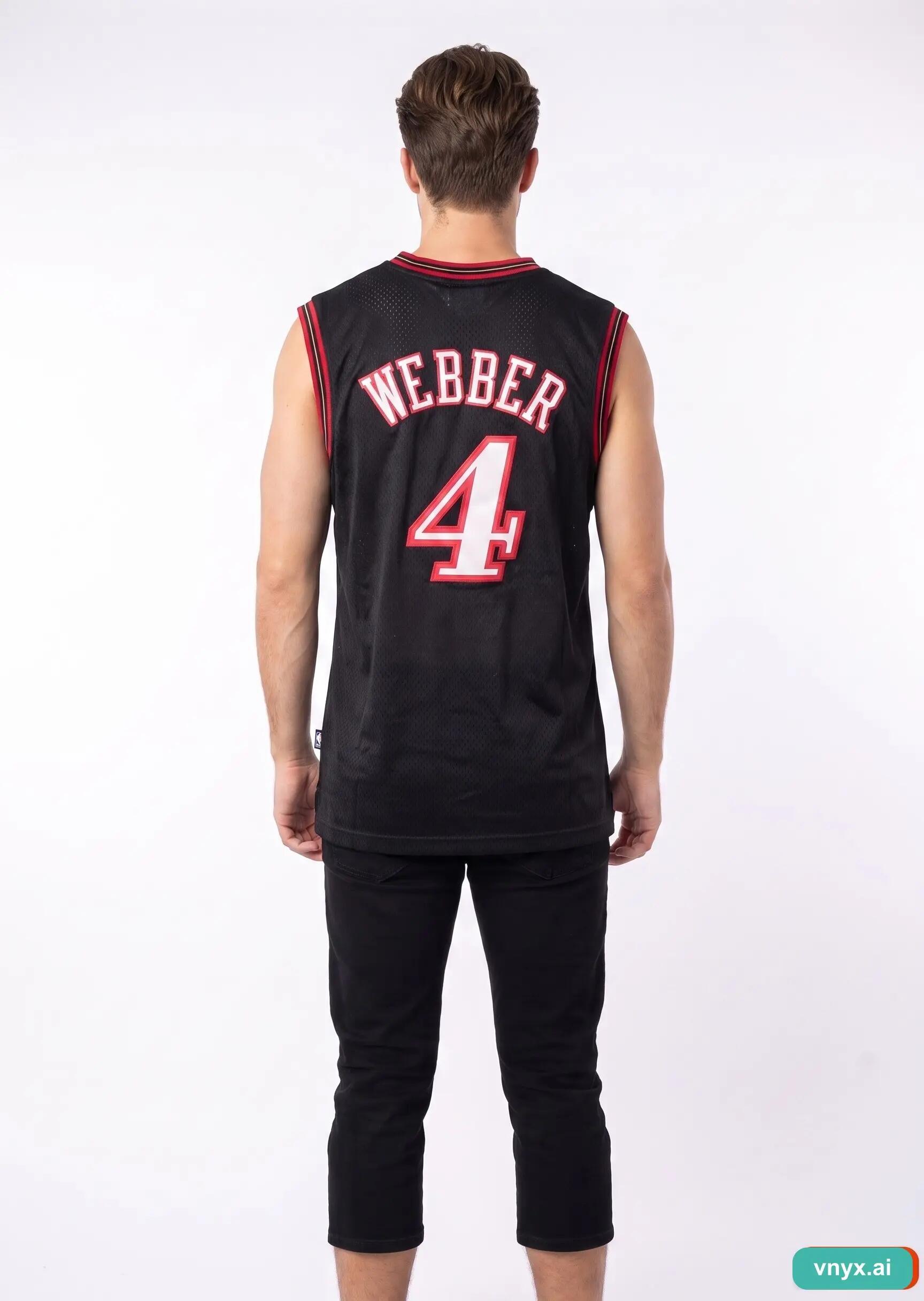 Second Life - Vintage Reebok Black Jersey Men M 2/5