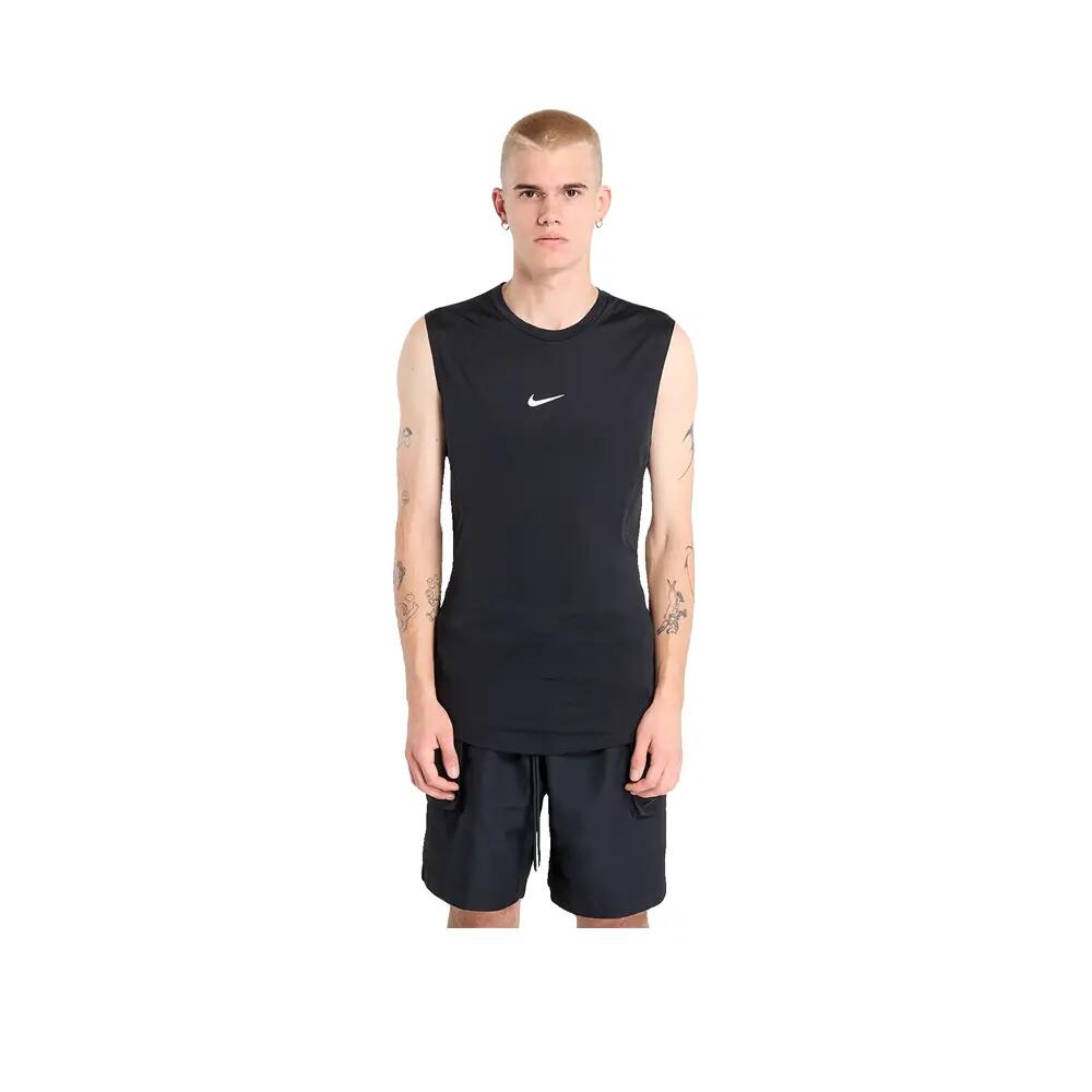 Fitness shirt Nike Pro Dri-FIT Zwart/Wit 4/4