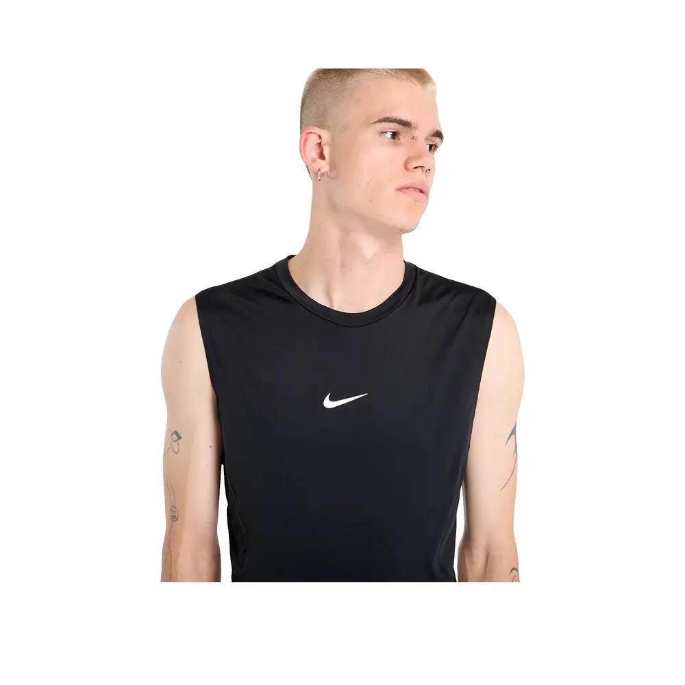 Fitness shirt Nike Pro Dri-FIT Zwart/Wit 2/4