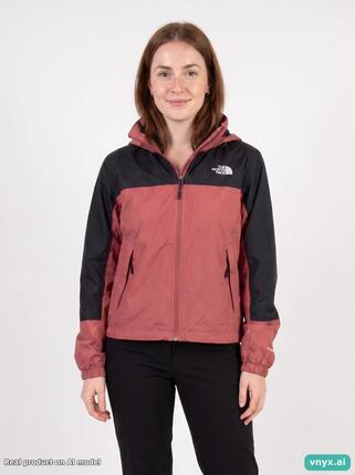 Second Life - The North Face Hydrenaline 2000 Windbreaker Rust Red Women XS