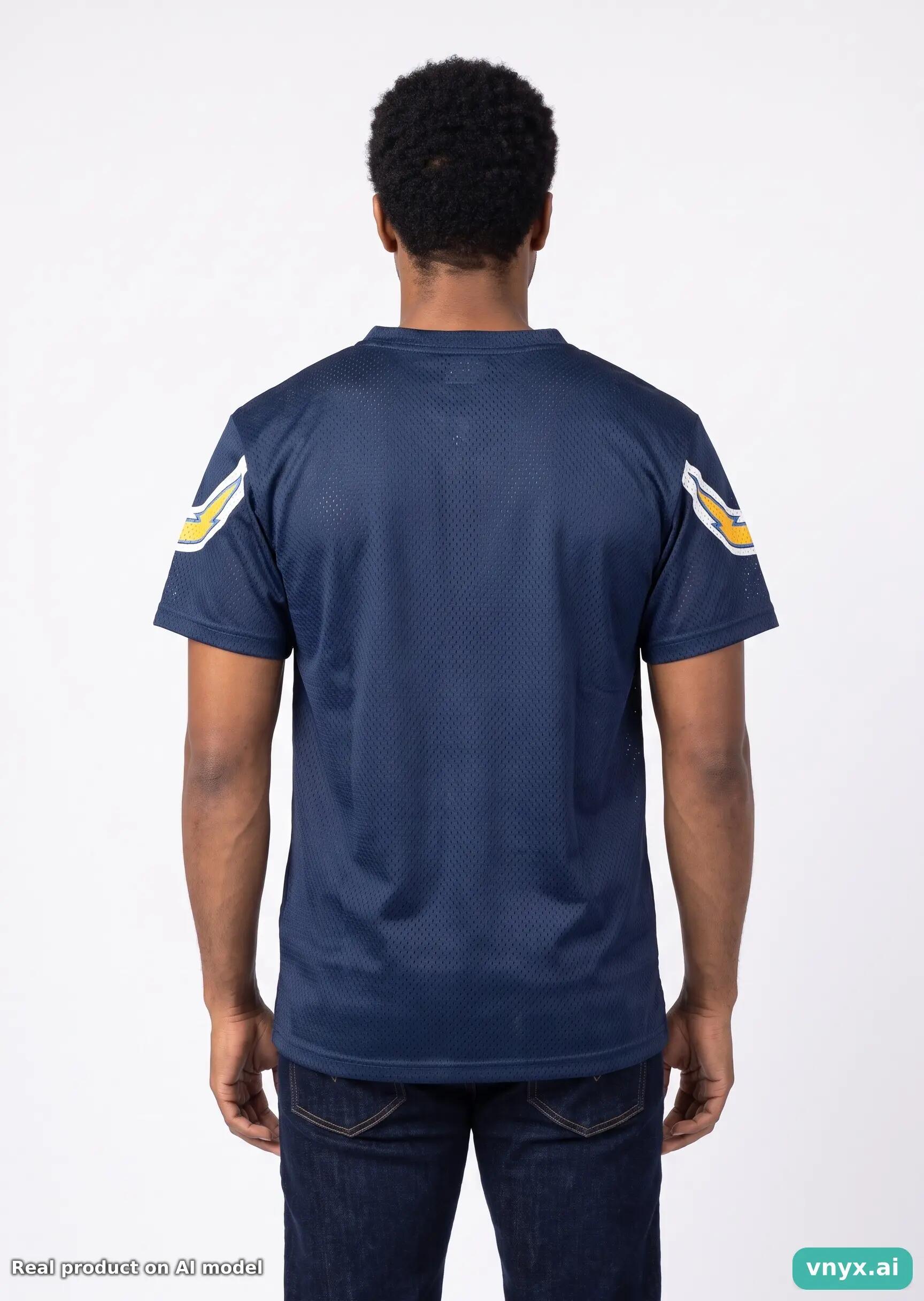 Second Life - Vintage franklin Dark Blue Jersey Men M 2/5