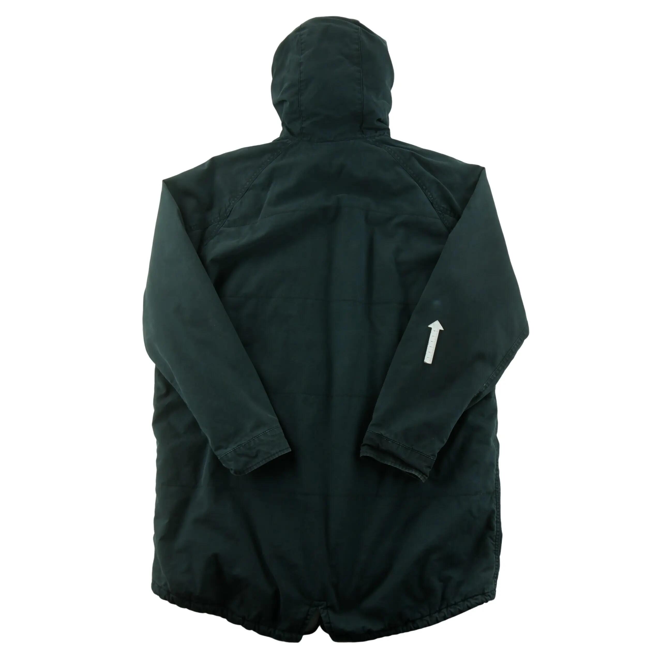 Second hand - Parka Uomo Y2K Taglio dritto Nero - Stato buono 6/11