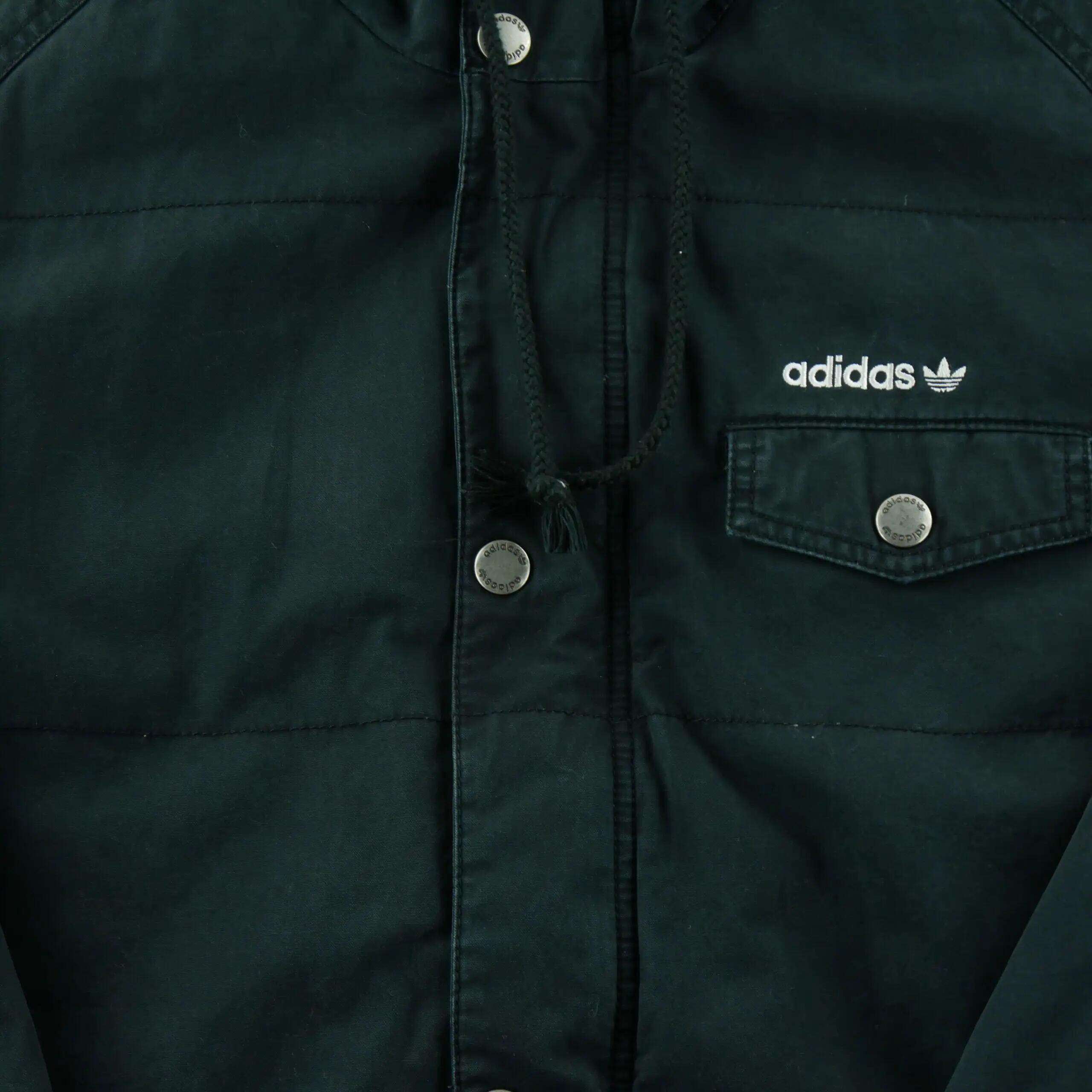 Second hand - Parka Uomo Y2K Taglio dritto Nero - Stato buono 4/11