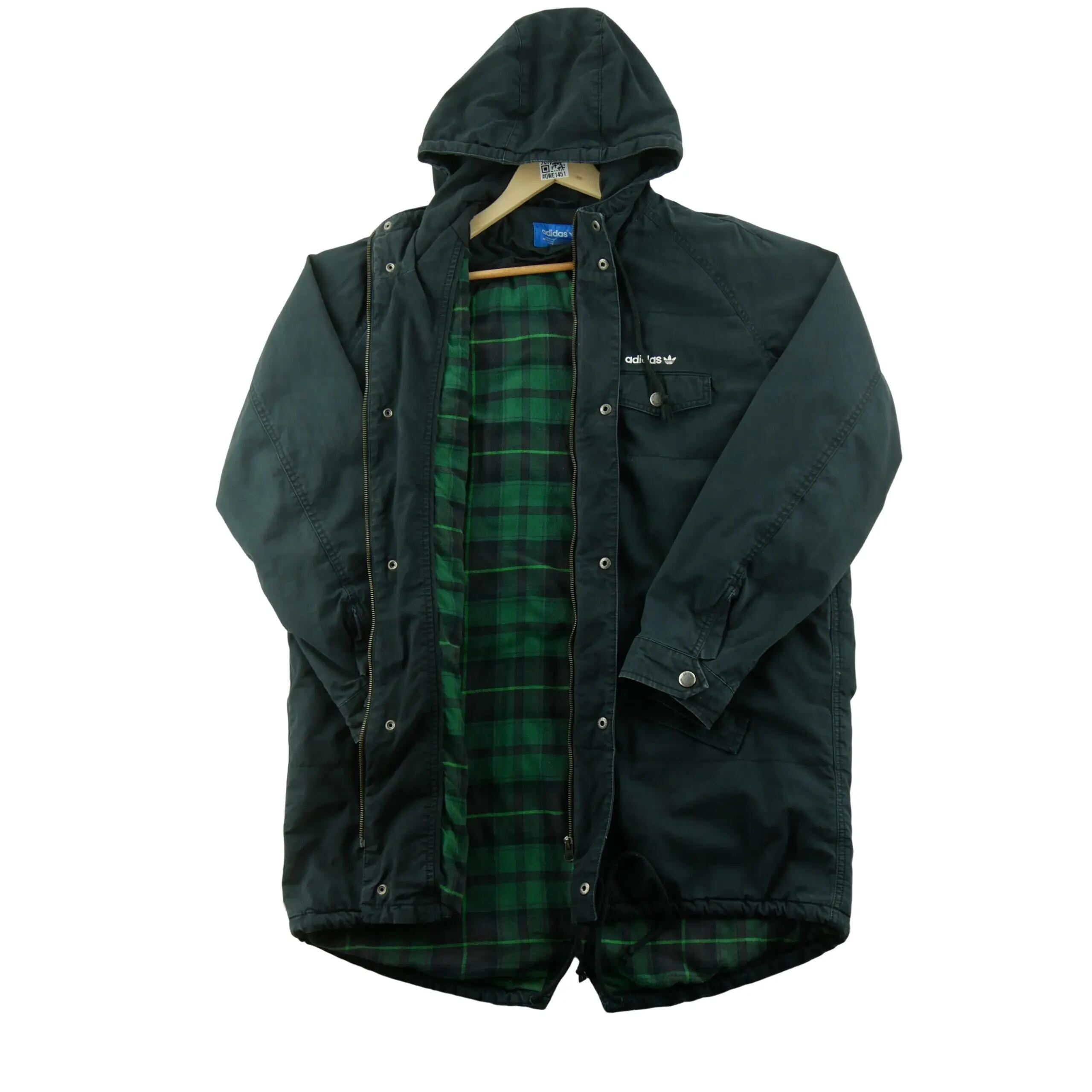 Second hand - Parka Uomo Y2K Taglio dritto Nero - Stato buono 3/11